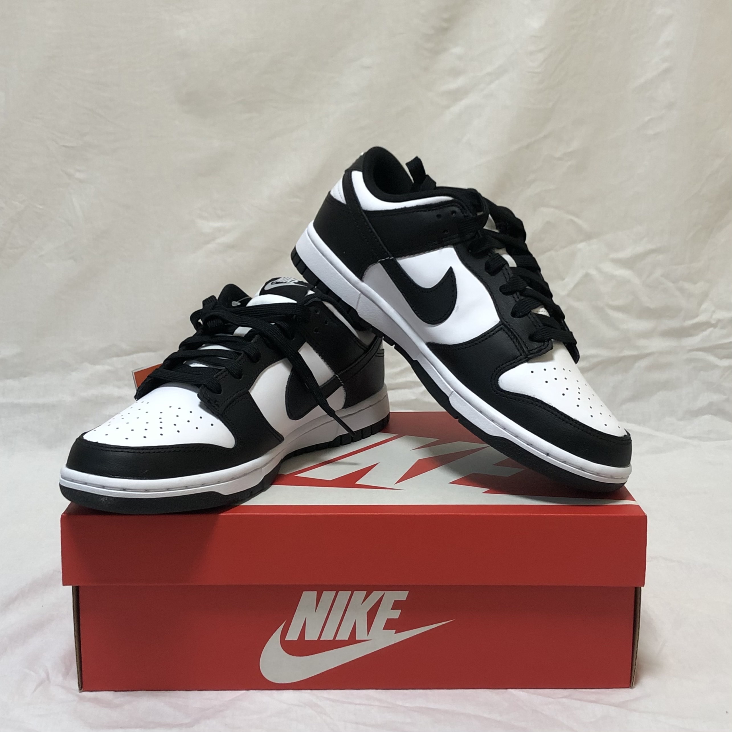 Nike Dunk Low Retro Black, (W) Nike Dunk Low Black 착용 스타일