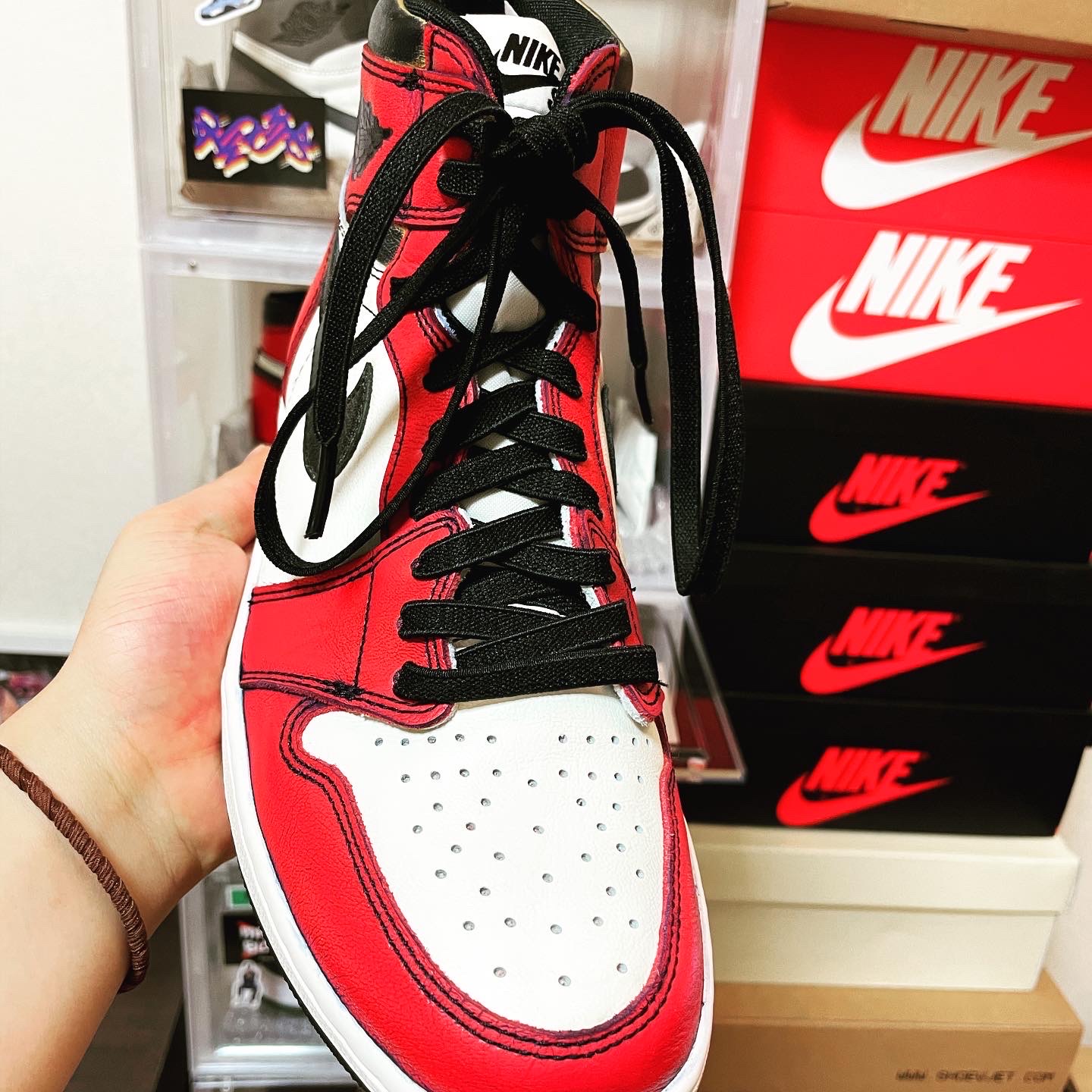 Jordan 1 Retro High OG Defiant SB LA to Chicago 착용 스타일 - 2