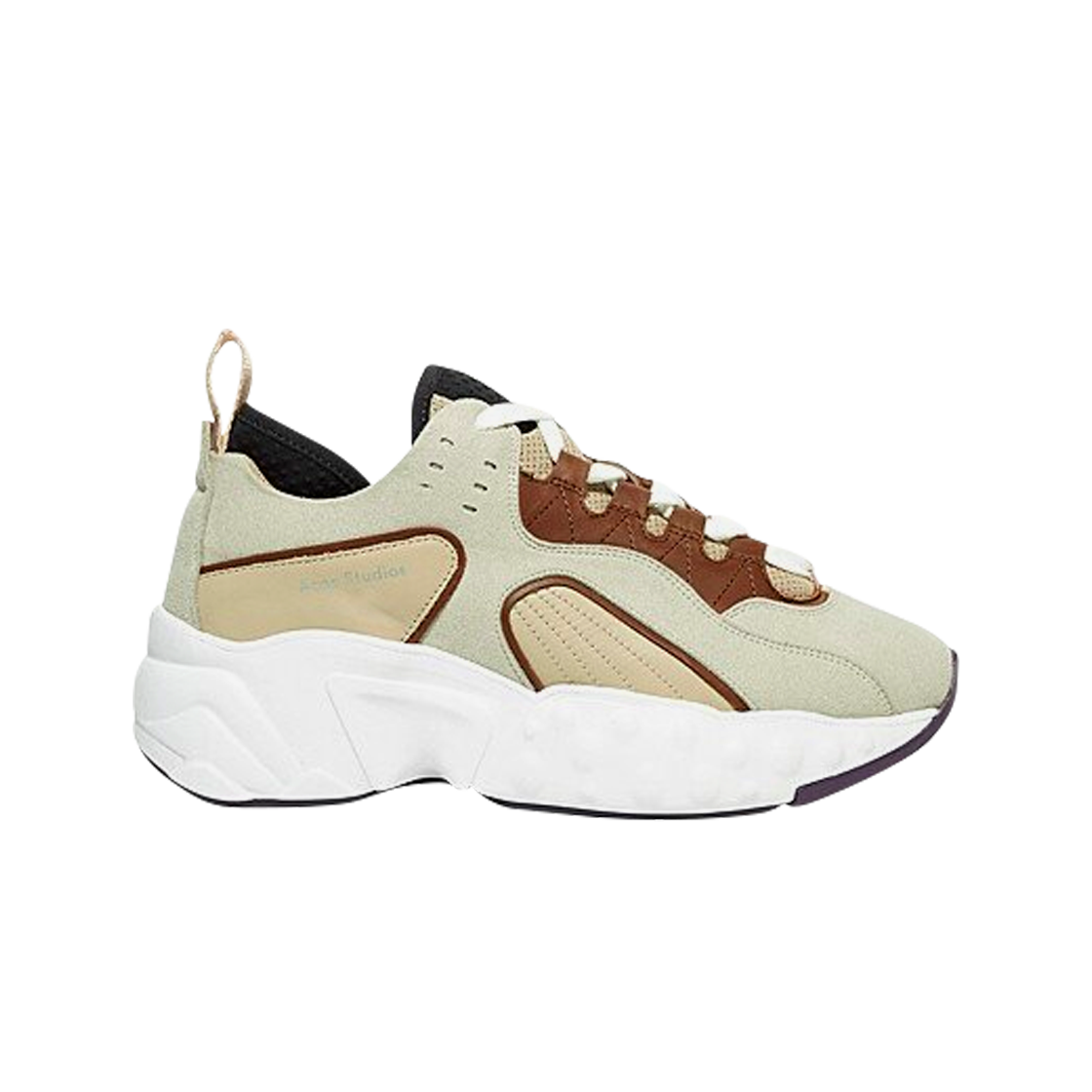 AD0104-AF1 (W) Acne Studios Rockaway Sneakers Beige