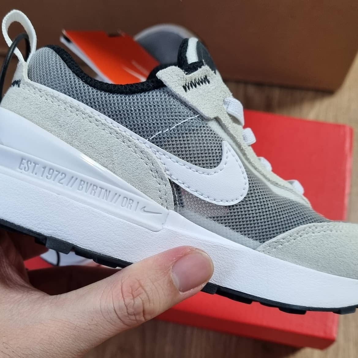(TD) Nike Waffle One Infinite Lilac 착용 스타일 - 3