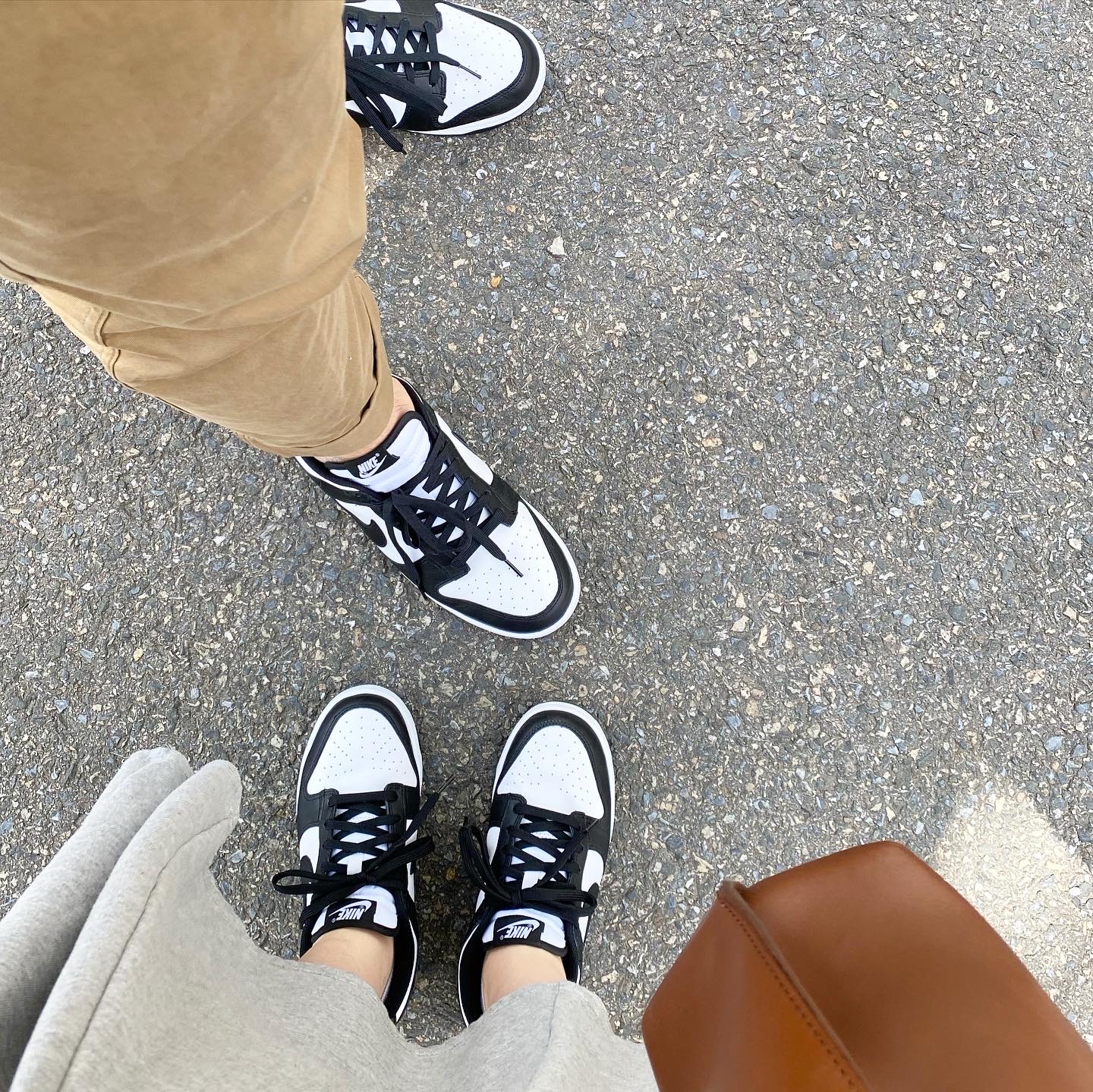 (W) Nike Dunk Low Black, Nike Dunk Low Retro Black 착용 스타일