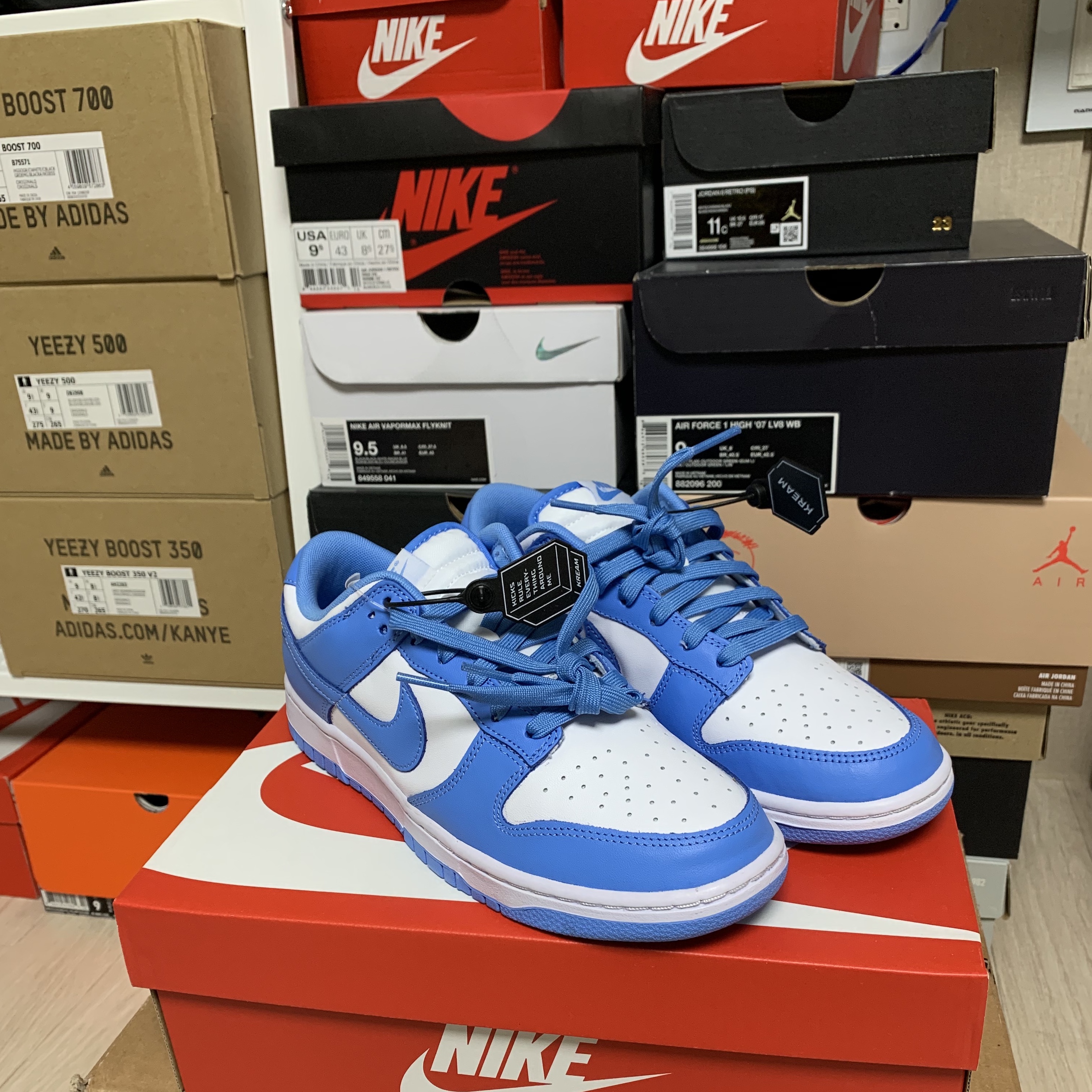 Nike Dunk Low Retro University Blue 착용 스타일