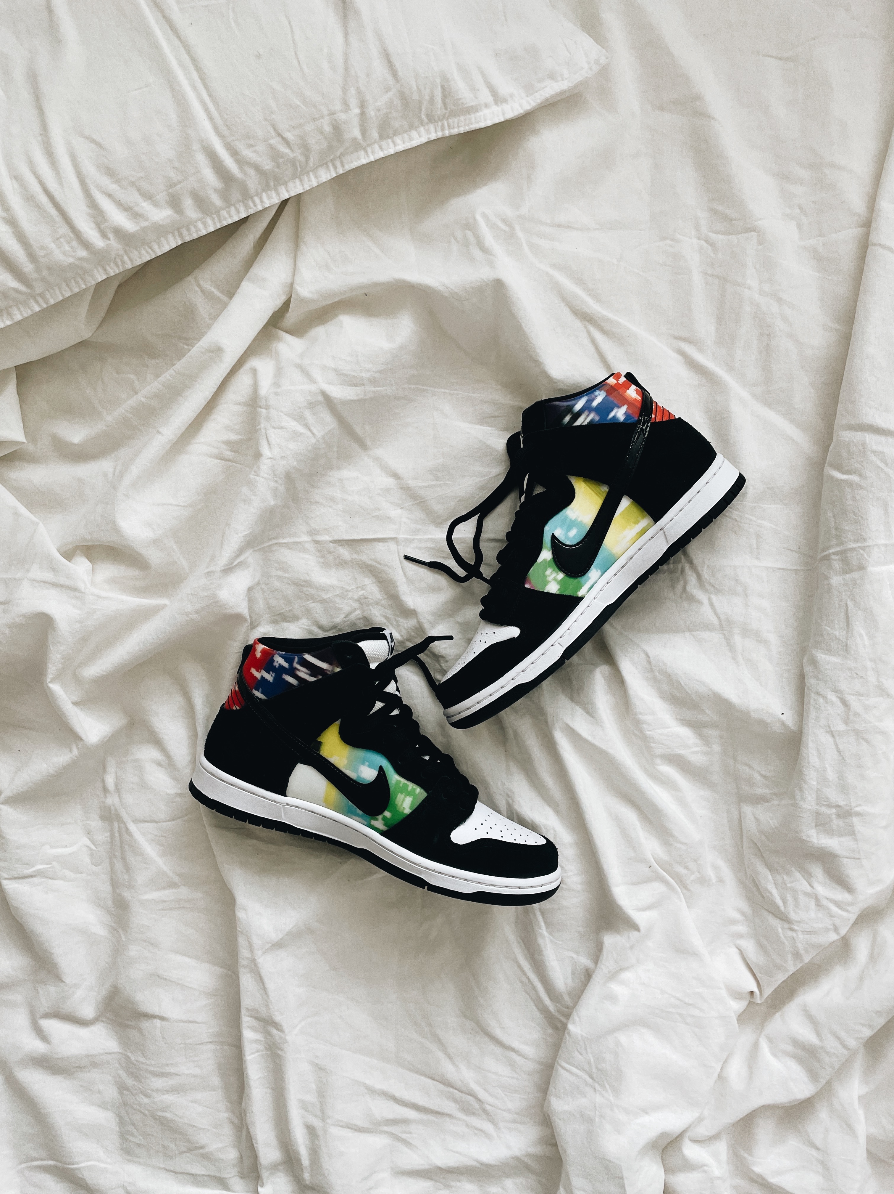 Nike SB Dunk High Pro Test Pattern 착용 스타일 - 2