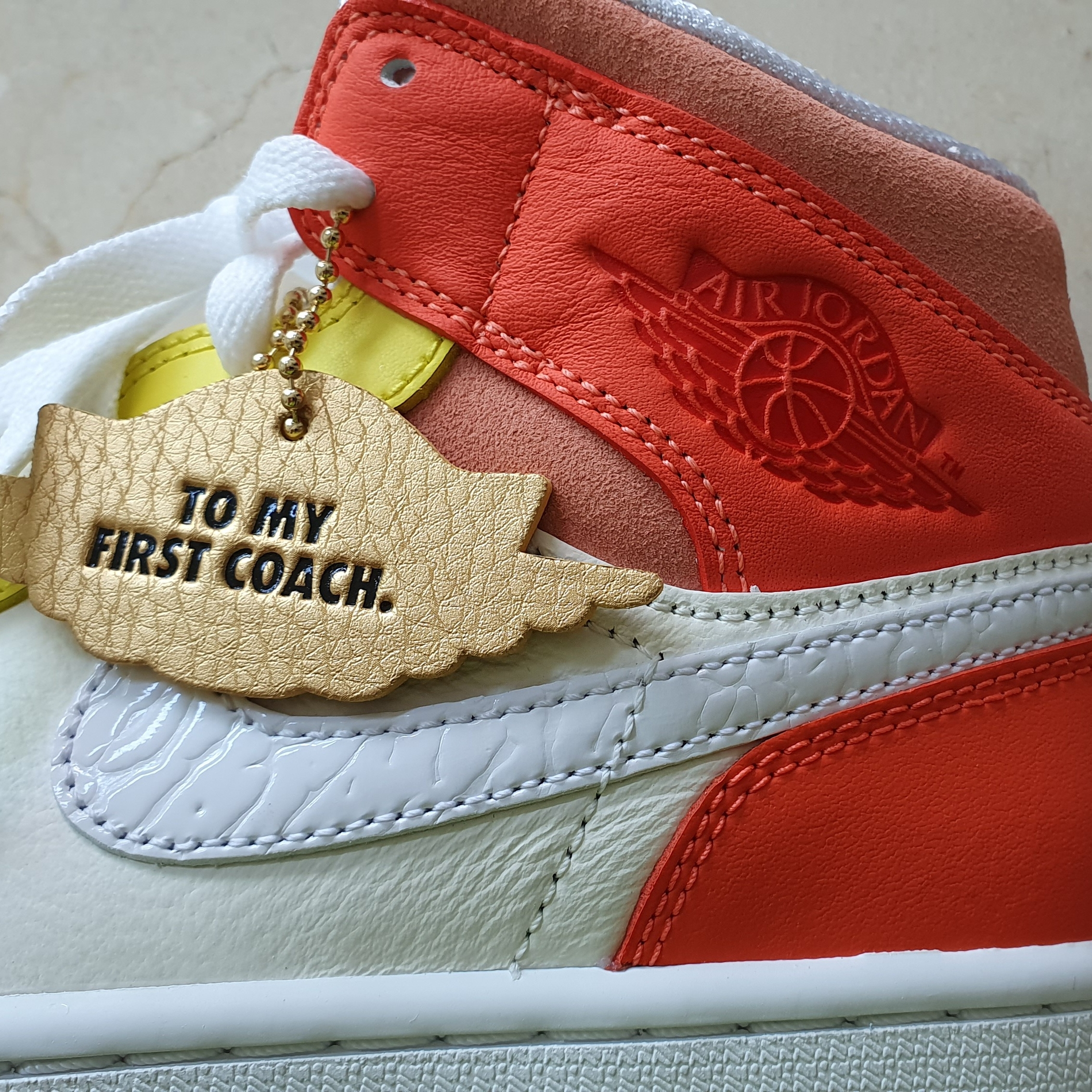 (W) Jordan 1 Mid To My First Coach 착용 스타일 - 2