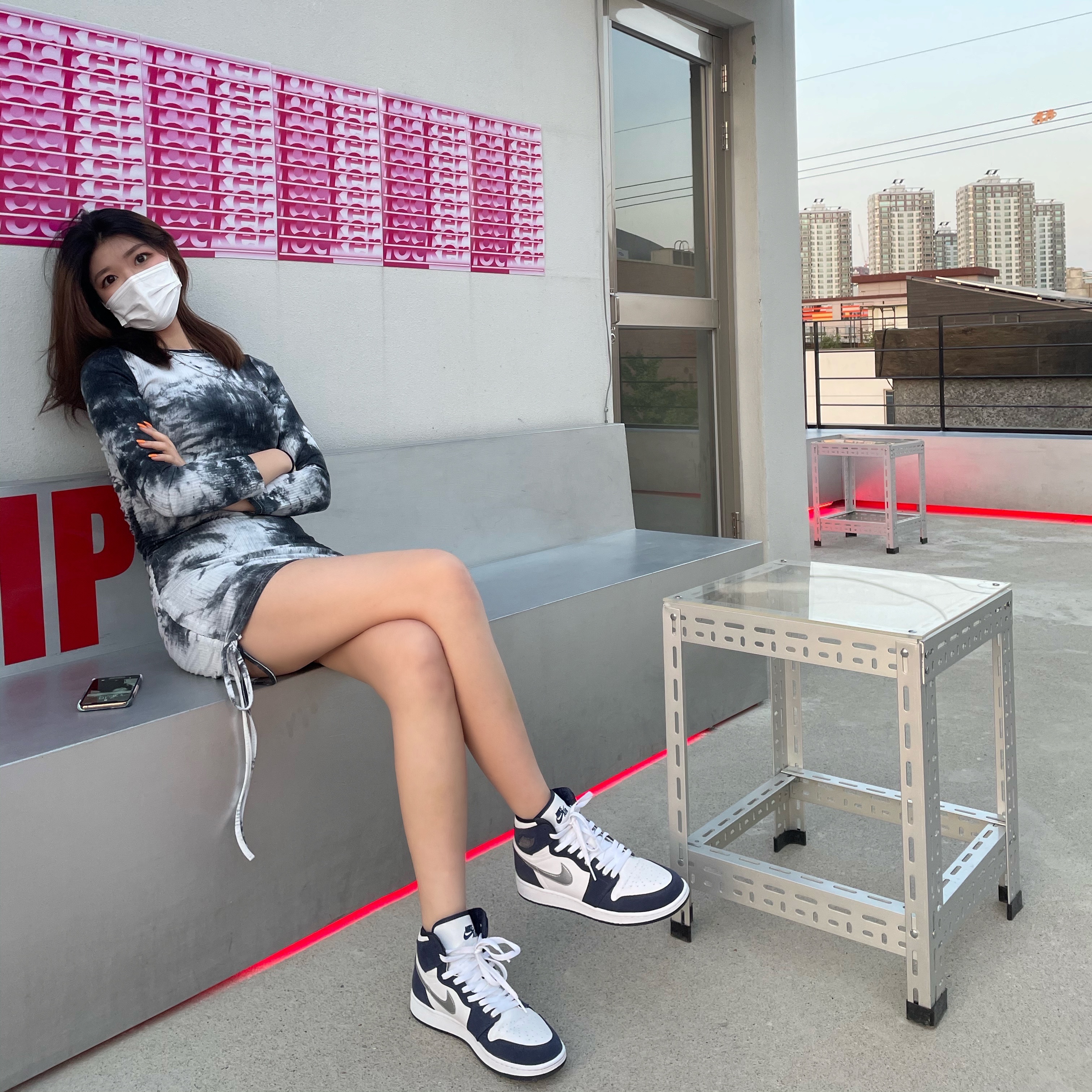 (GS) Jordan 1 Retro High OG CO.JP Midnight Navy 착용 스타일