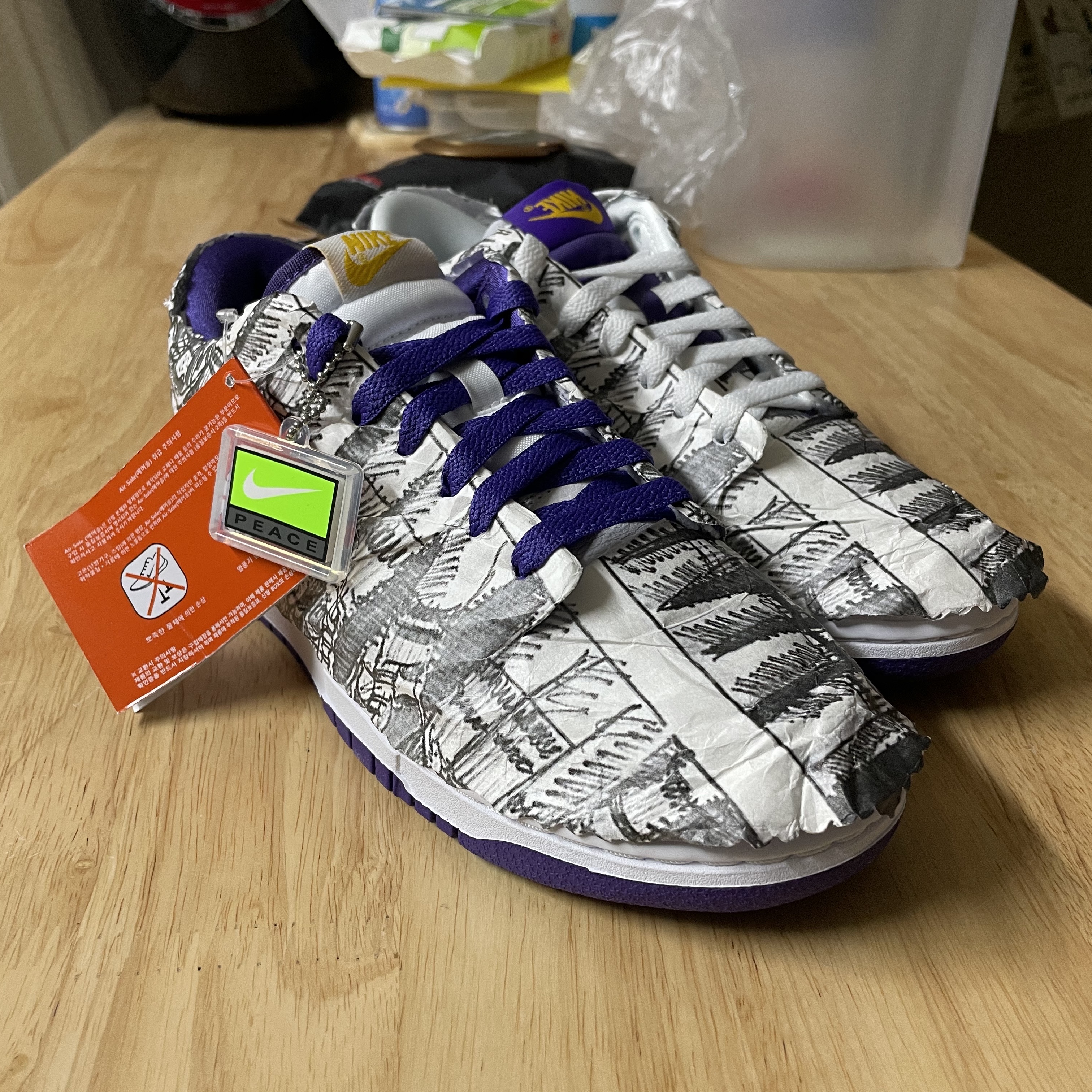 (W) Nike Dunk Low SE Flip 착용 스타일