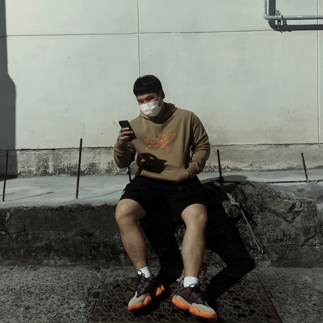 Adidas Yeezy 500 Enflame, Palace x Arc'teryx Hood Brown - 20FW 착용 스타일