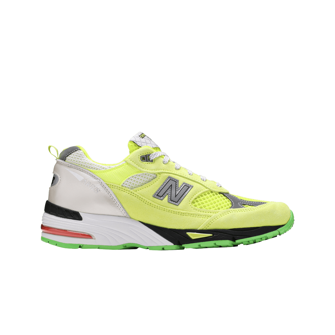 뉴발란스 x 에리즈 991 메이드 인 UK 네온 옐로우(New Balance x Aries 991 Made in UK Neon Yellow)
