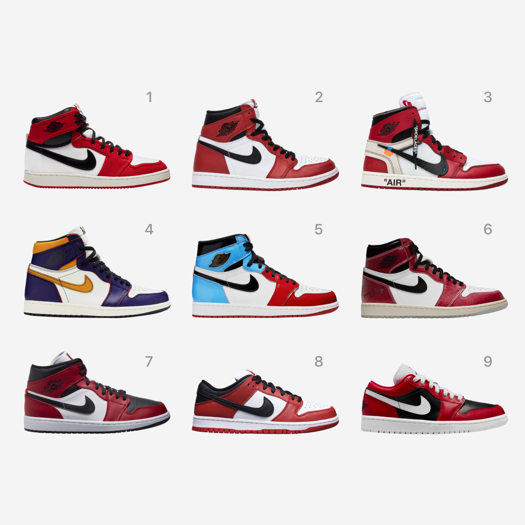 Jordan 1 KO Chicago 2021, Jordan 1 Retro High OG Chicago 2015 착용 스타일 - 2
