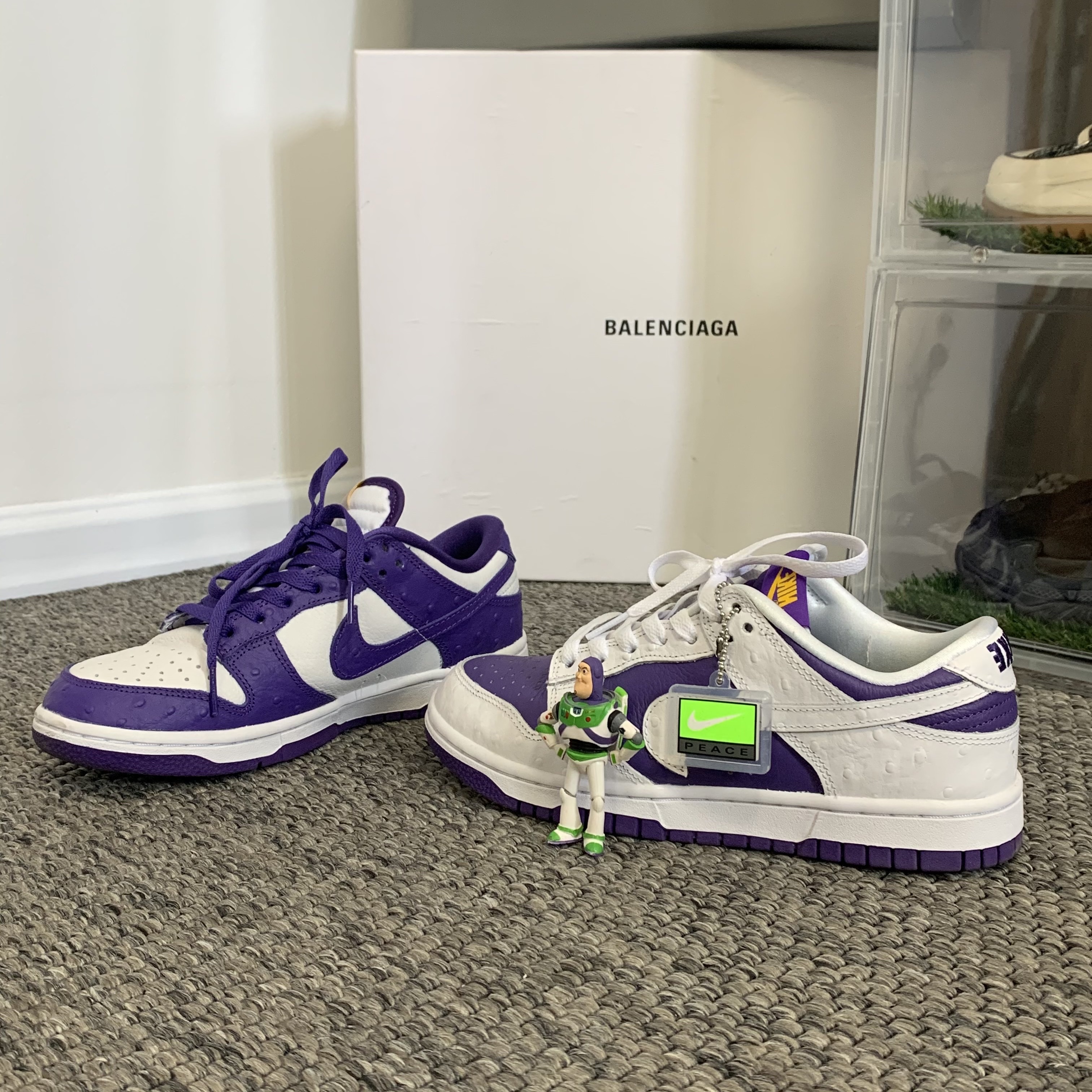 (W) Nike Dunk Low SE Flip 착용 스타일 - 1