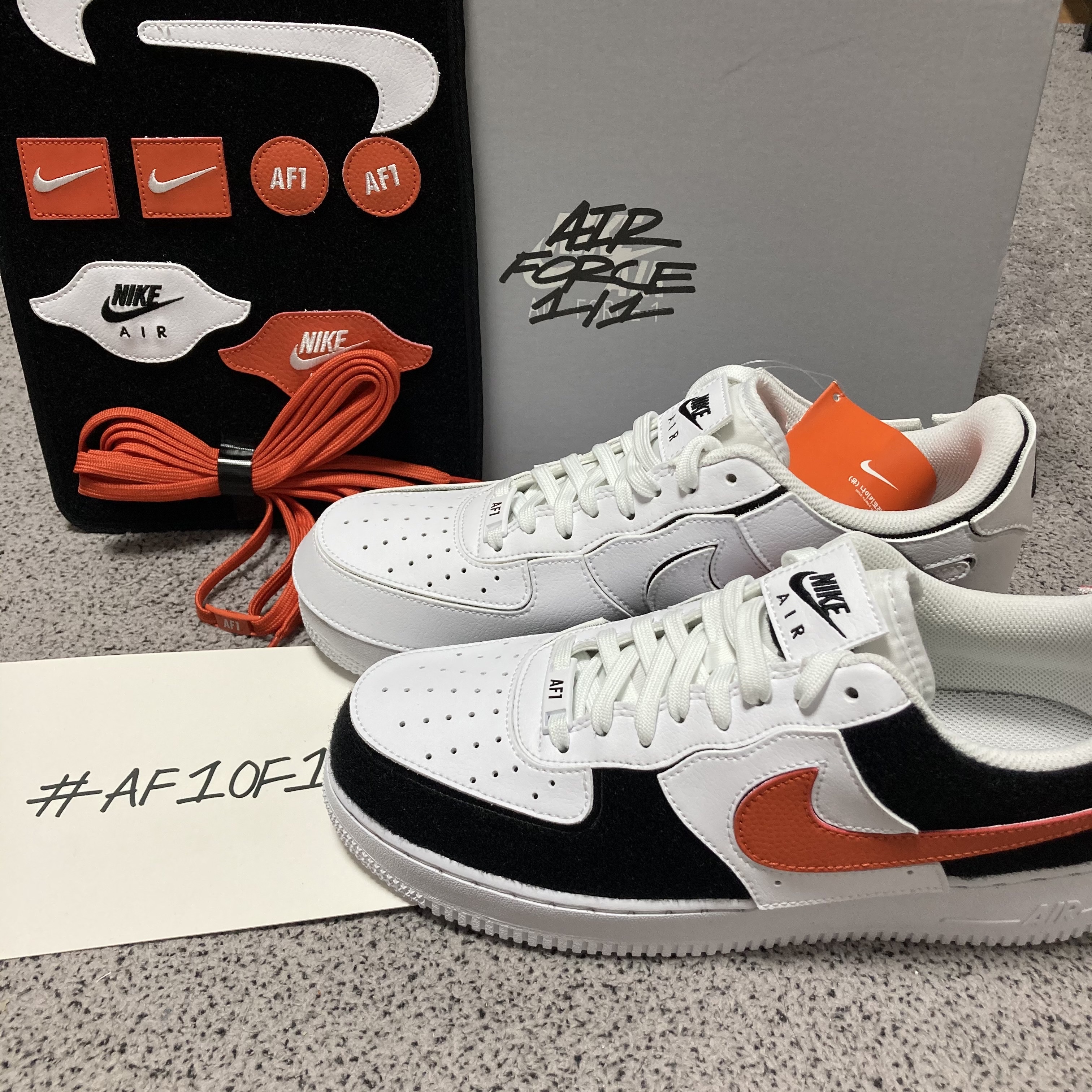 Nike Air Force 1/1 Cosmic Clay 착용 스타일