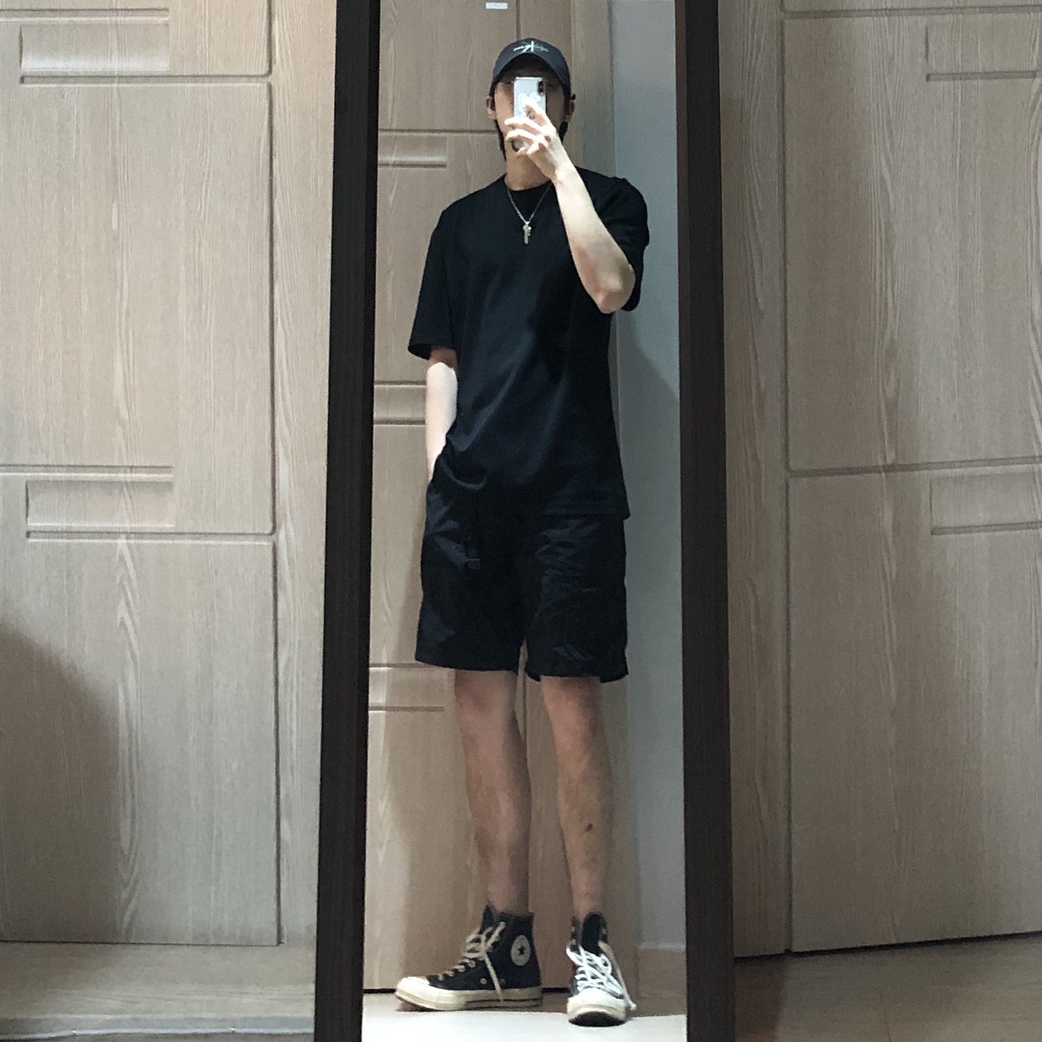Converse Chuck 70 Hi Black 착용 스타일