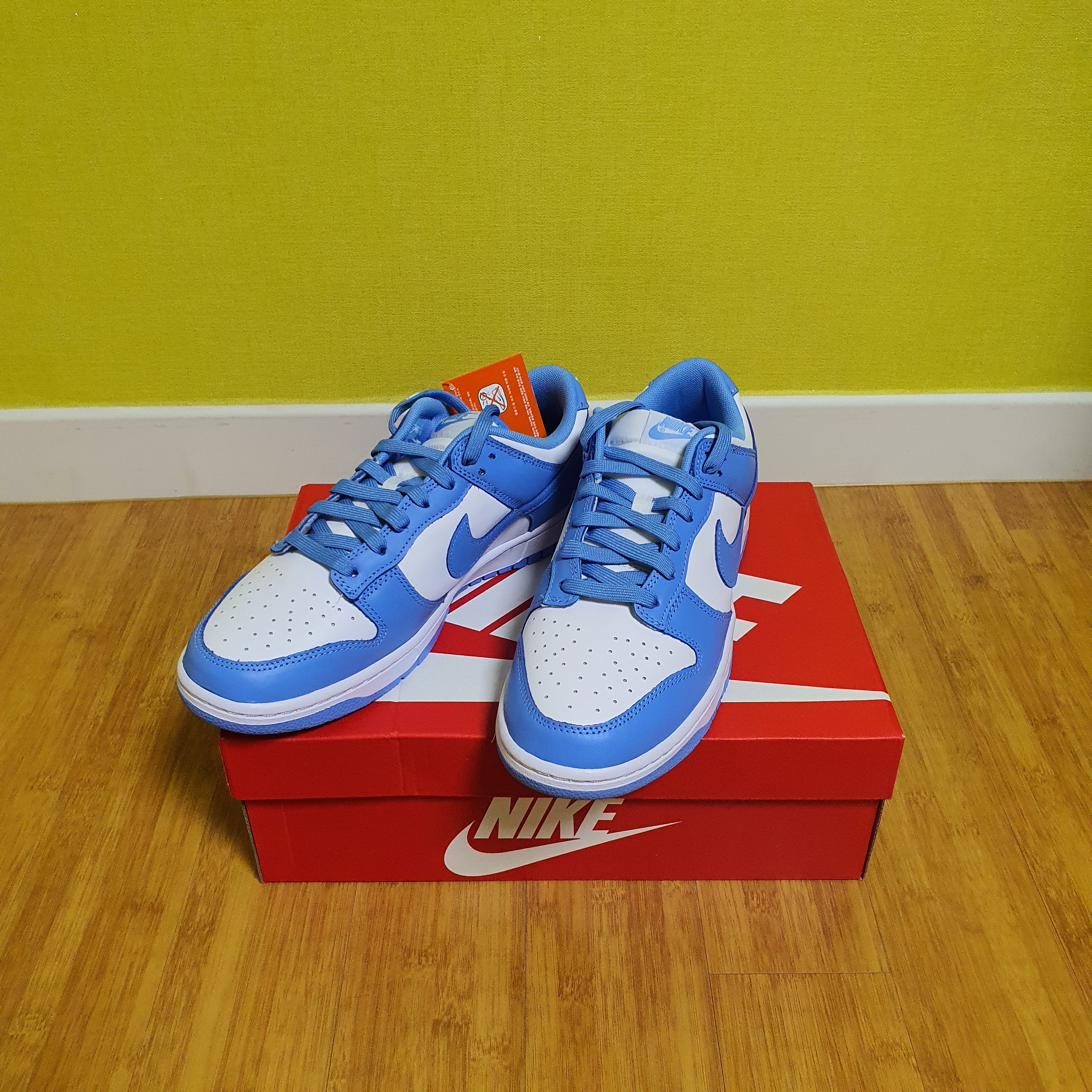 Nike Dunk Low Retro University Blue 착용 스타일