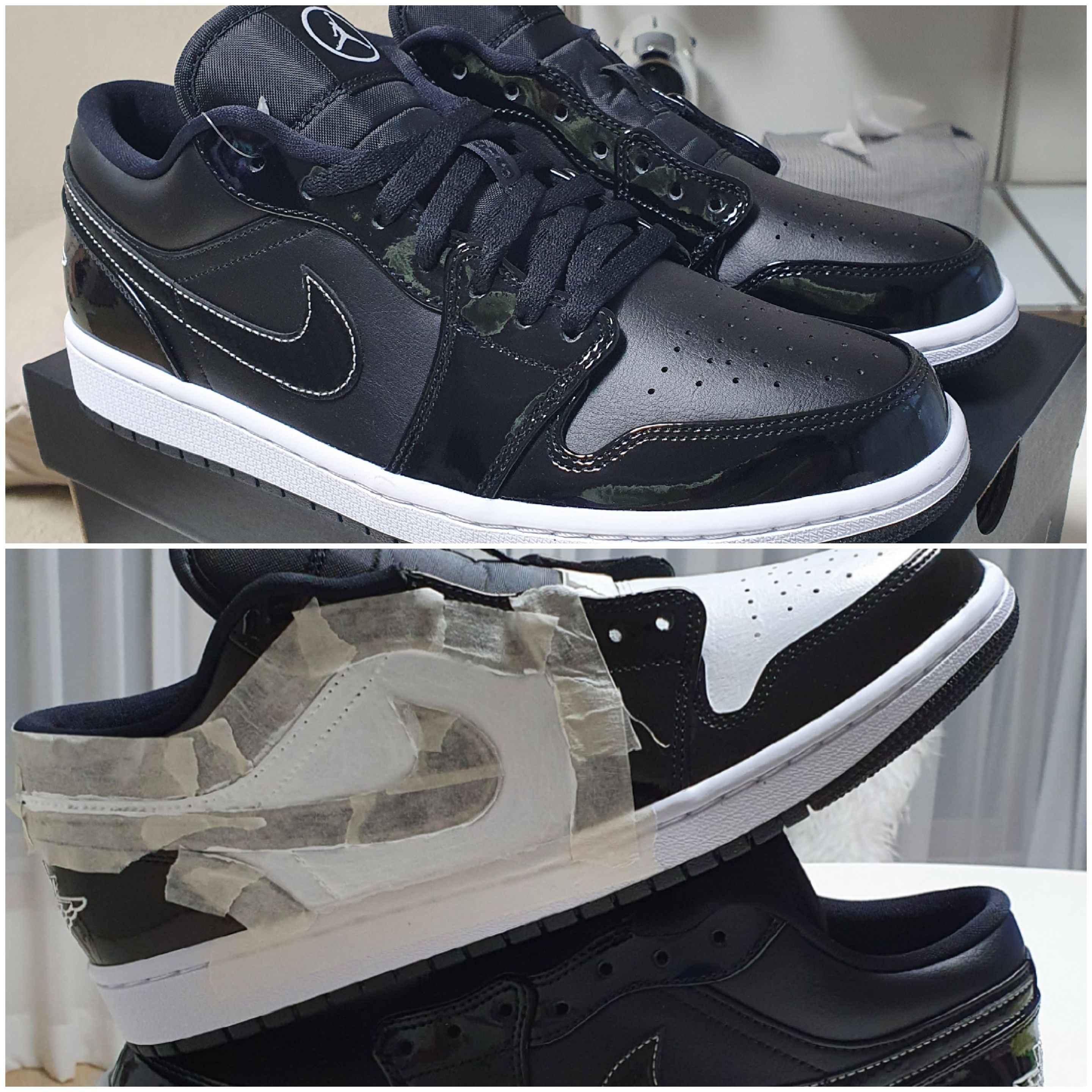 Jordan 1 Low SE ASW Black 착용 스타일 - 2