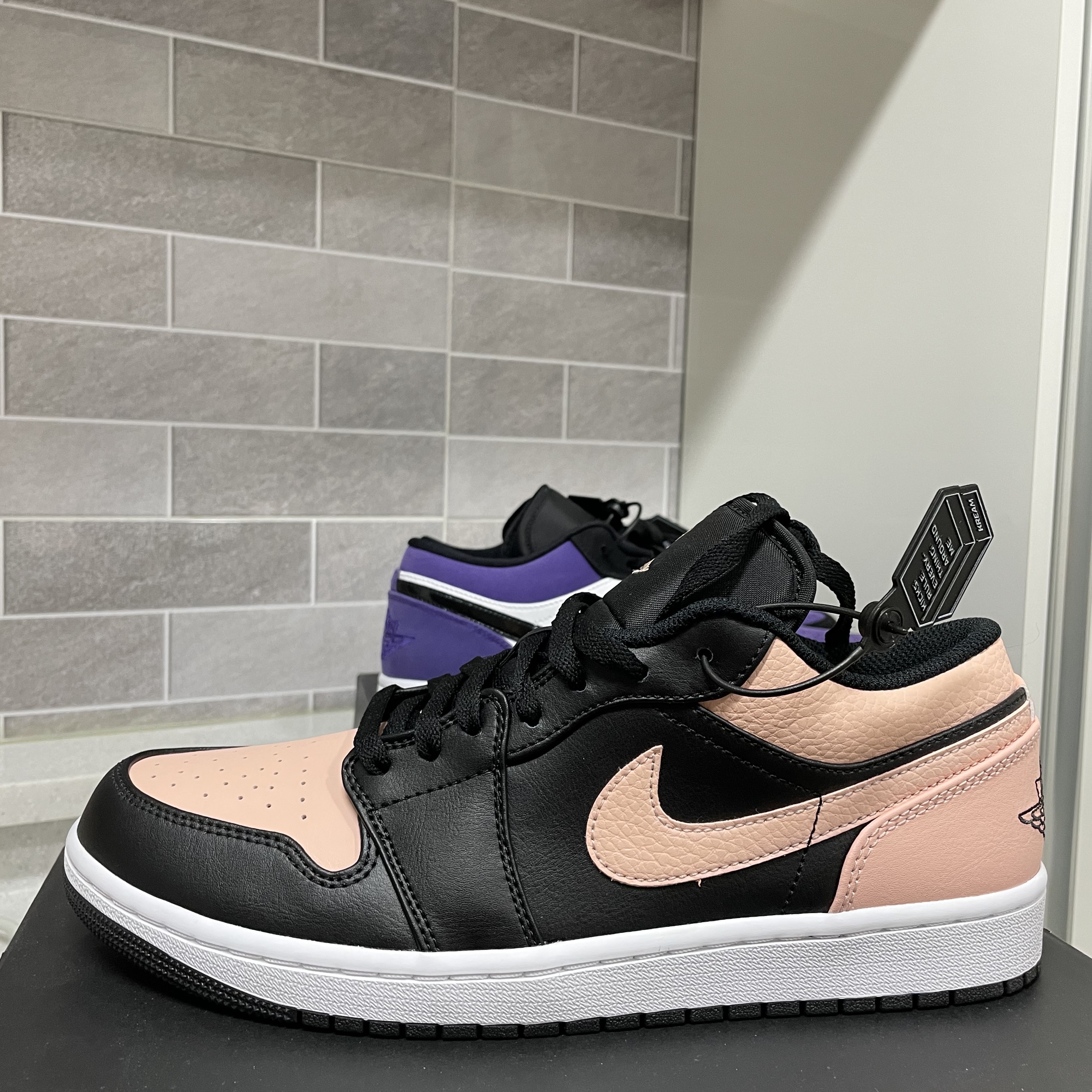 Jordan 1 Low Crimson Tint, Jordan 1 Low Court Purple 착용 스타일