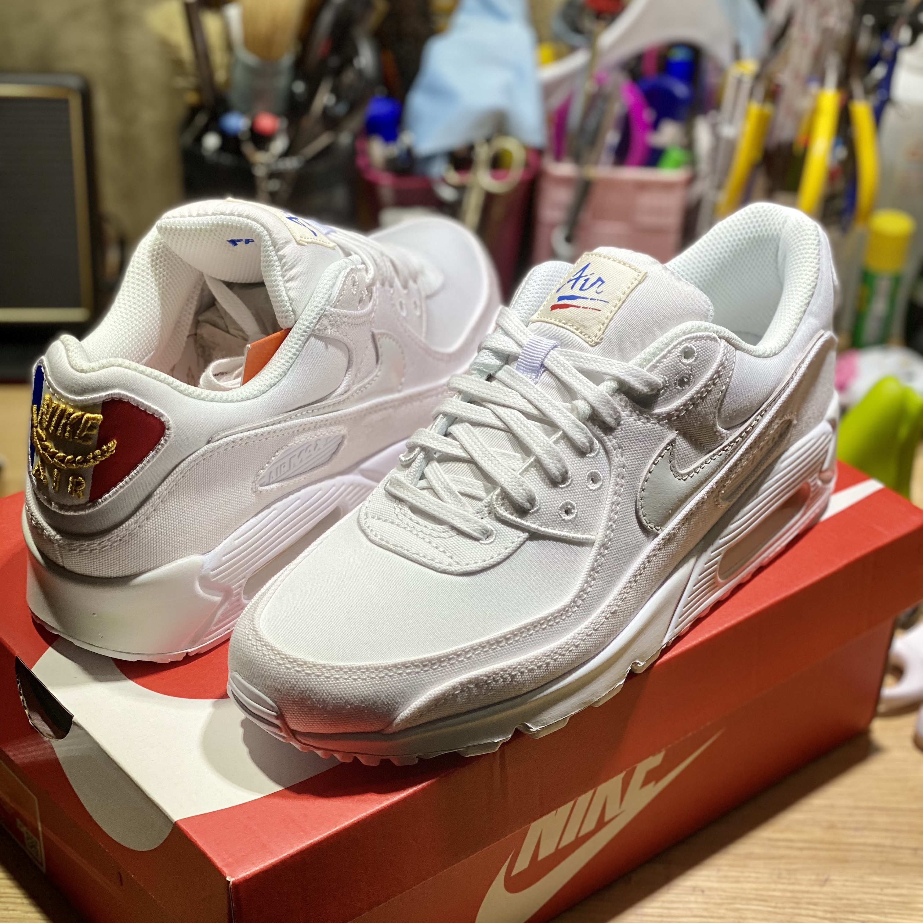 Nike Air Max 90 City Pack Paris 2020 착용 스타일 - 1