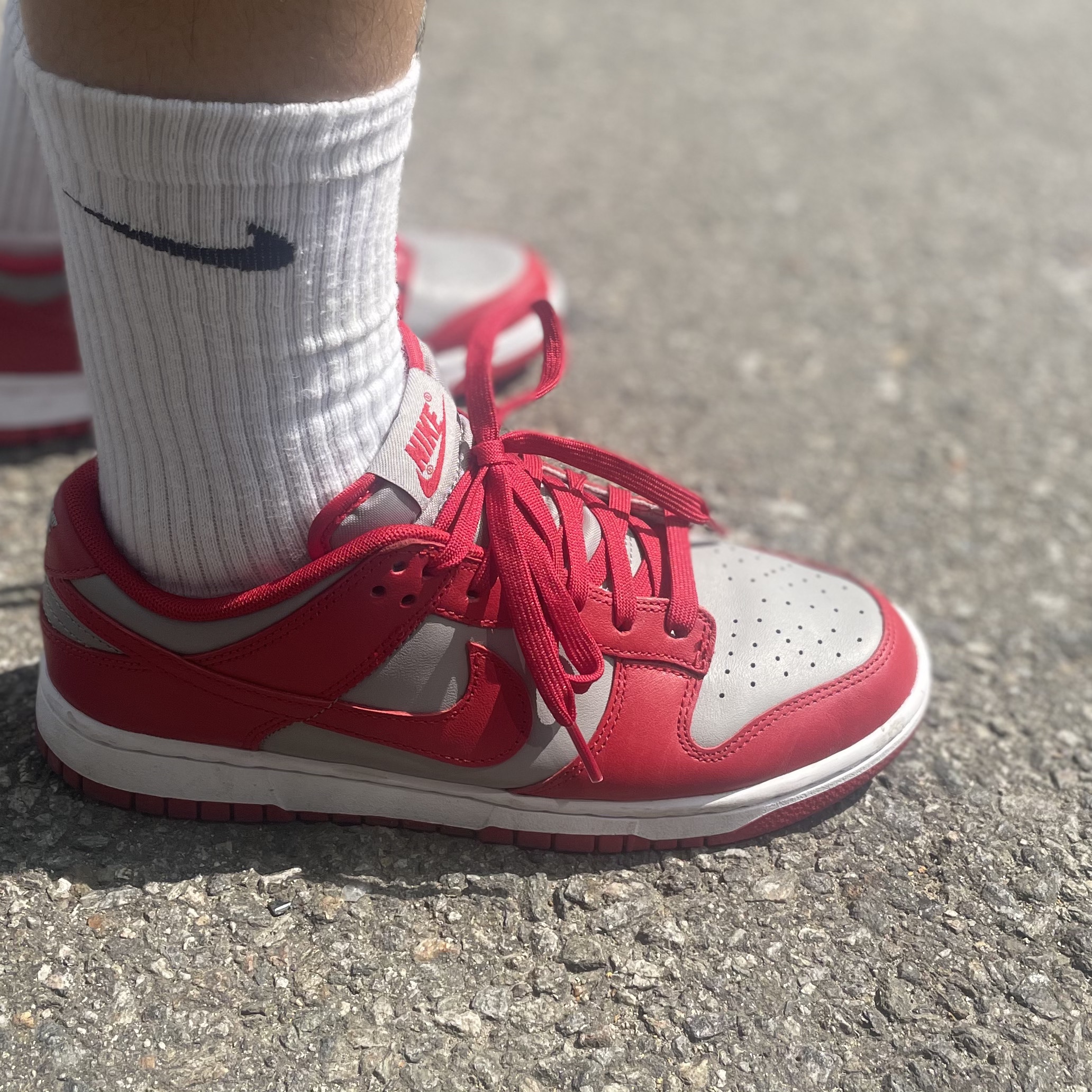 Nike Dunk Low Retro Medium Grey 착용 스타일