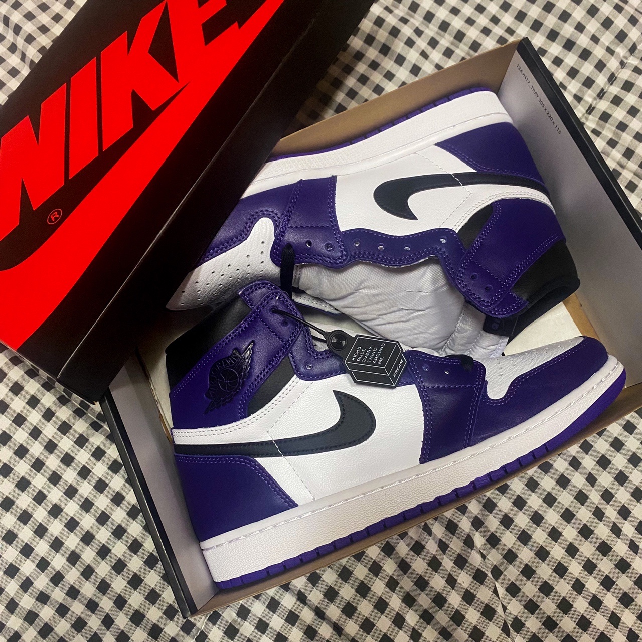 Jordan 1 Retro High OG Court Purple 2020 착용 스타일
