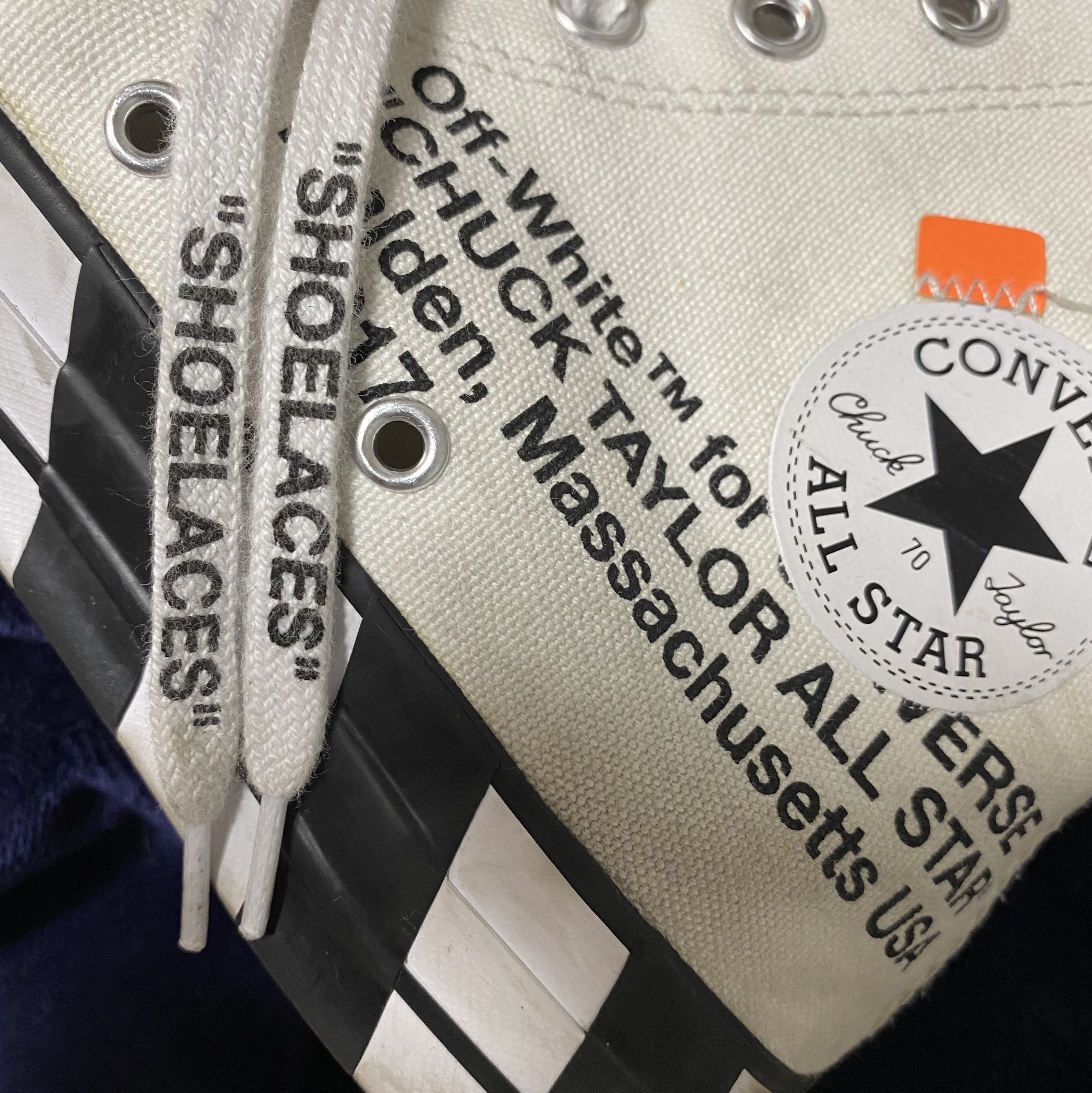 Converse x Off-White Chuck 70 High V2 2018 착용 스타일