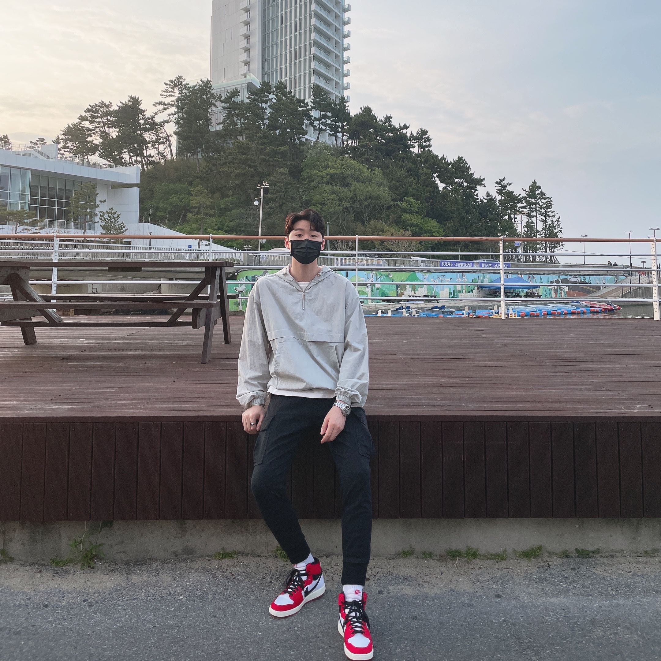 Jordan 1 KO Chicago 2021 착용 스타일