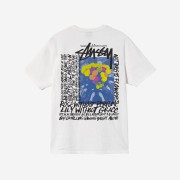 Stussy Camellias Pig. Dyed T-Shirt Natural