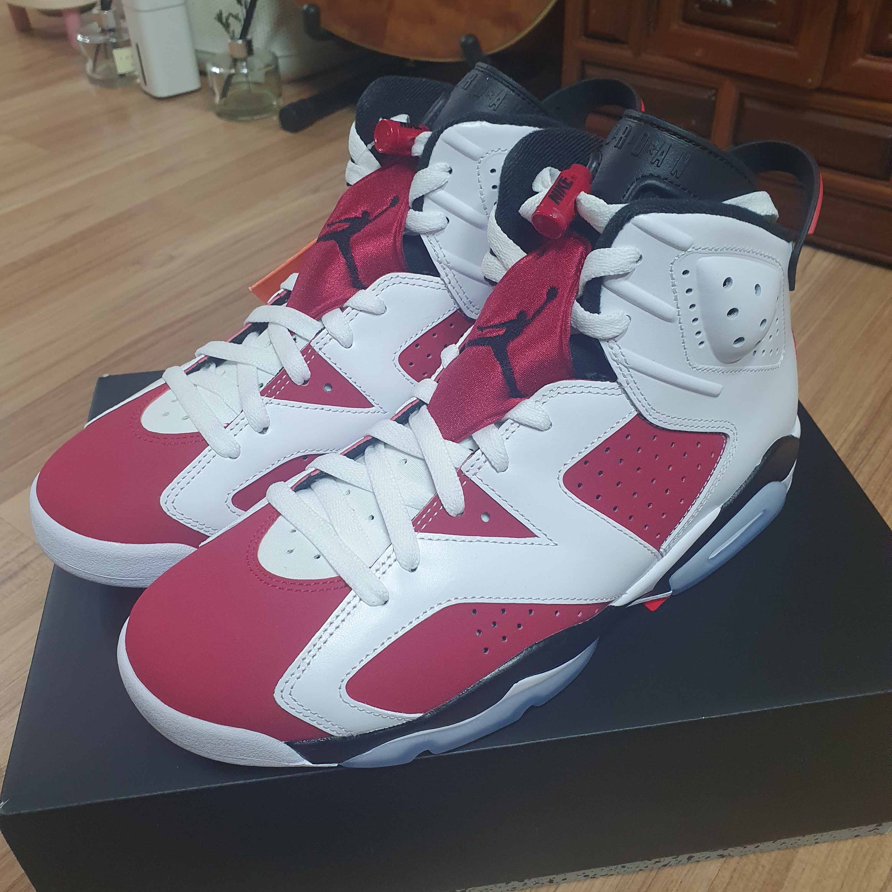 Jordan 6 Retro Carmine 2021 착용 스타일