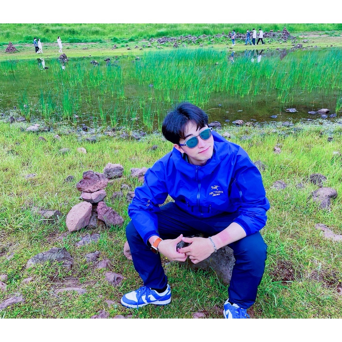 Palace x Arc'teryx Alpha SV Jacket Blue - 20FW, Nike Dunk Low SP Kentucky 2020 착용 스타일