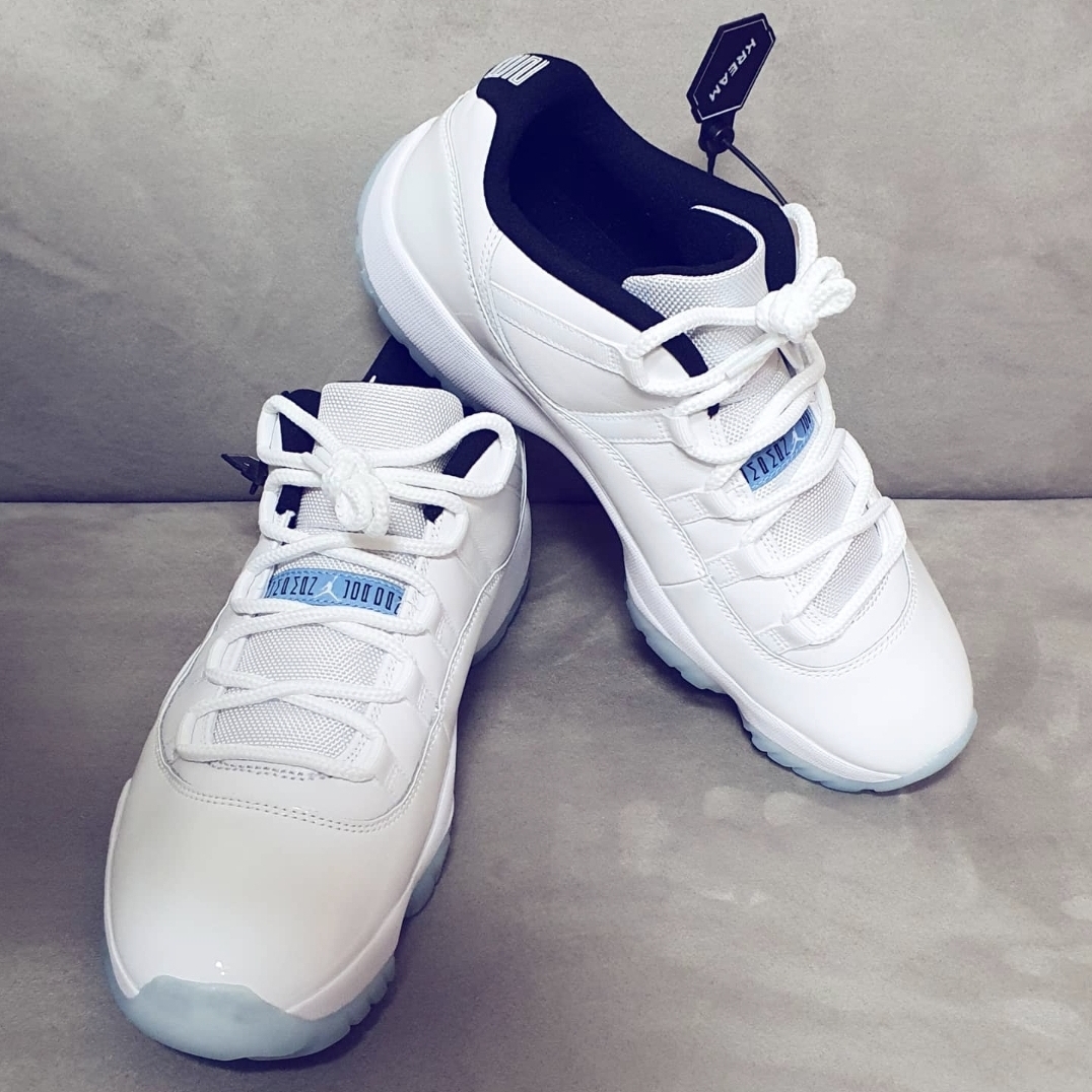 Jordan 11 Retro Low Legend Blue 착용 스타일