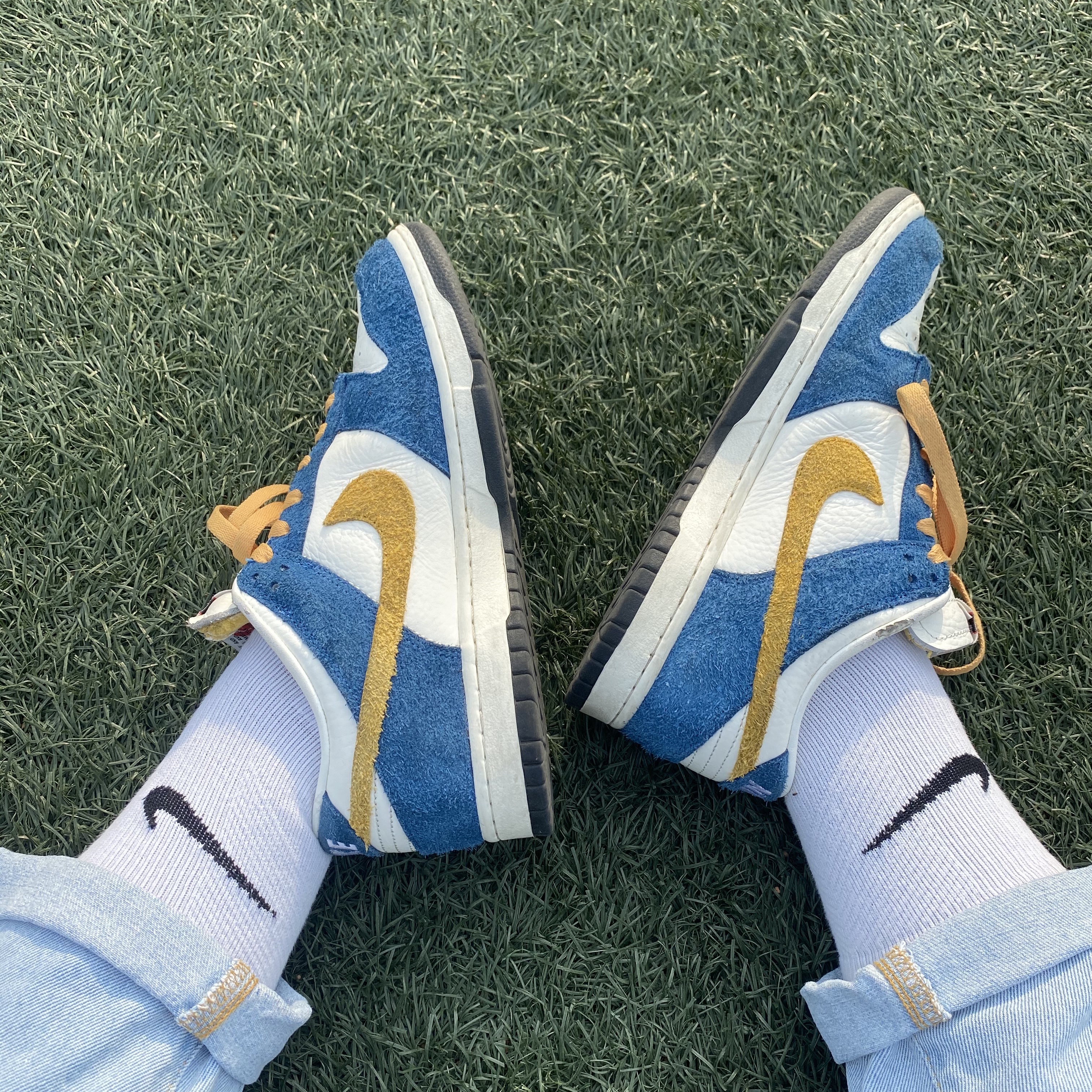 Nike x Kasina Dunk Low 80's Bus 착용 스타일