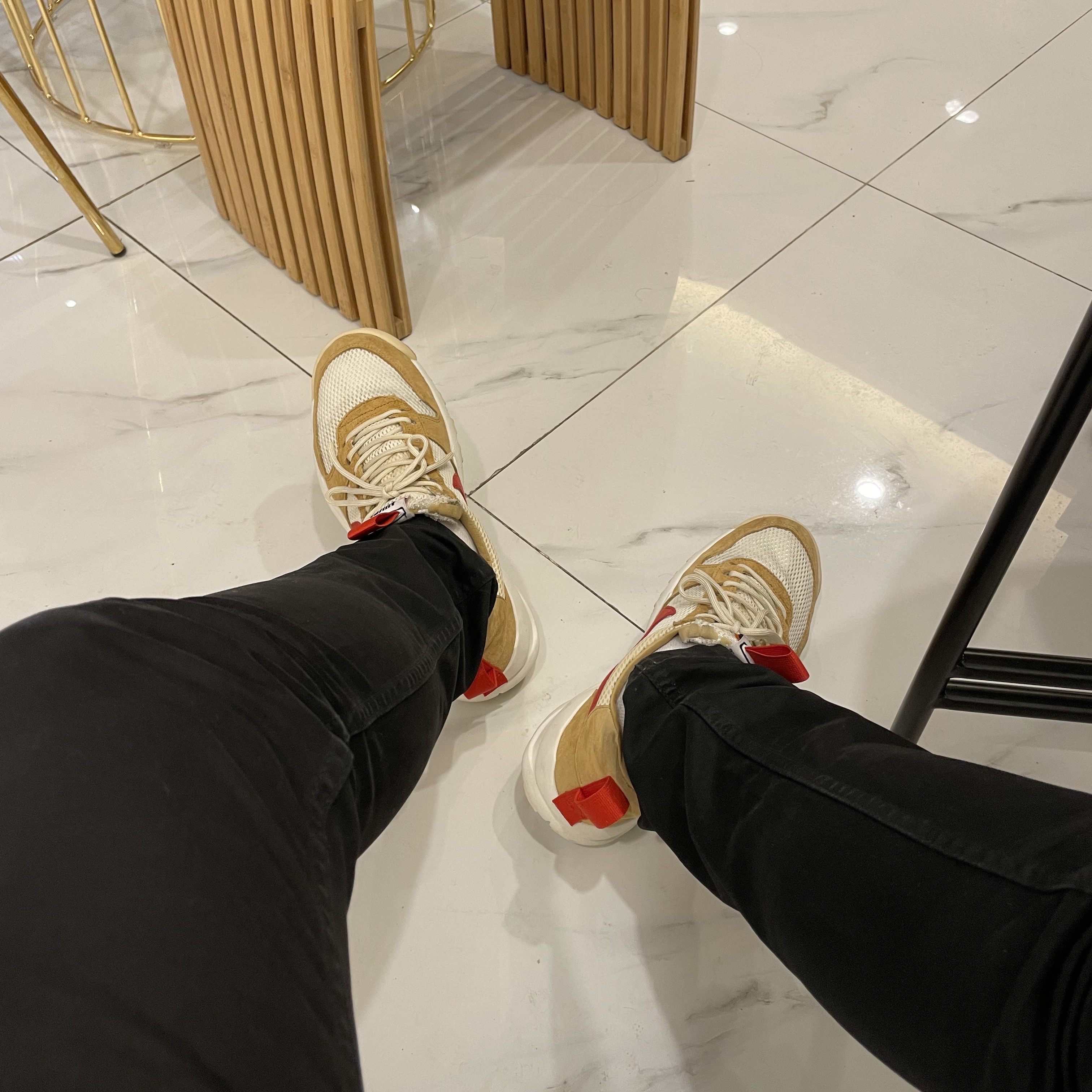Nike x Tom Sachs Mars Yard Shoe 2.0 Space Camp 착용 스타일