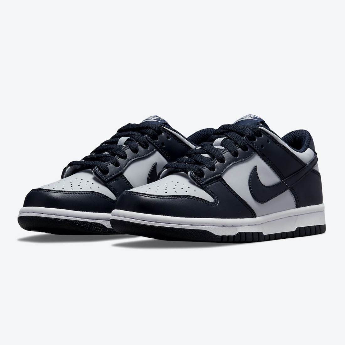 Nike Dunk High Premium SB Georgetown, (W) Nike Dunk Low SP College Navy 착용 스타일 - 5