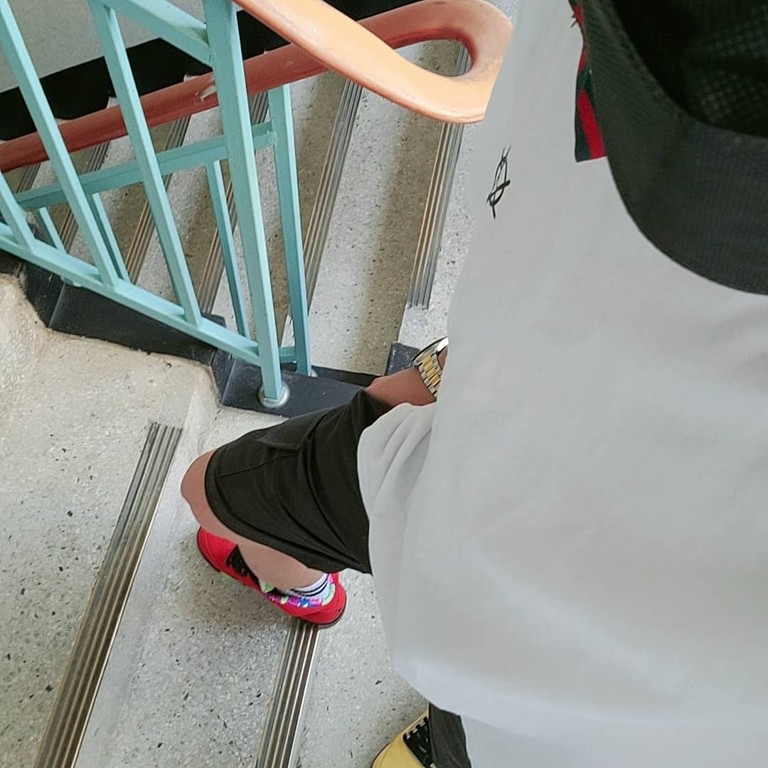 Jordan 5 Retro SE What The 착용 스타일 - 3