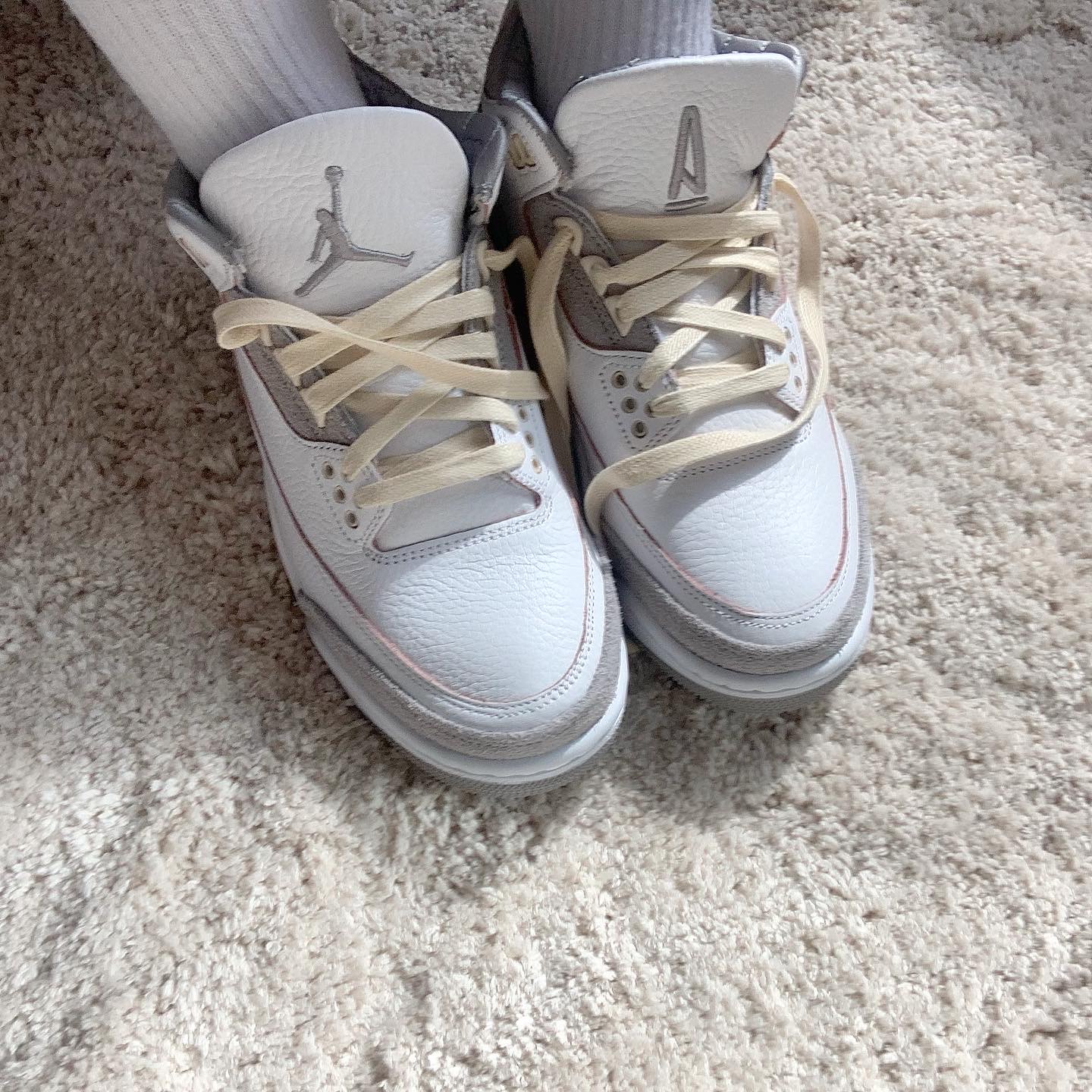 (W) Jordan 3 x A Ma Maniere Retro SP 착용 스타일 - 2