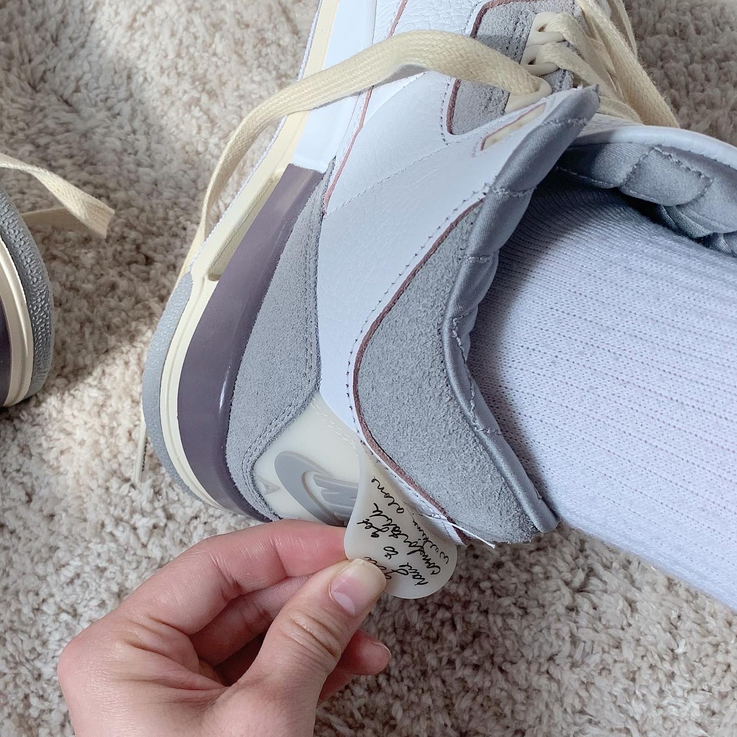 (W) Jordan 3 x A Ma Maniere Retro SP 착용 스타일 - 3