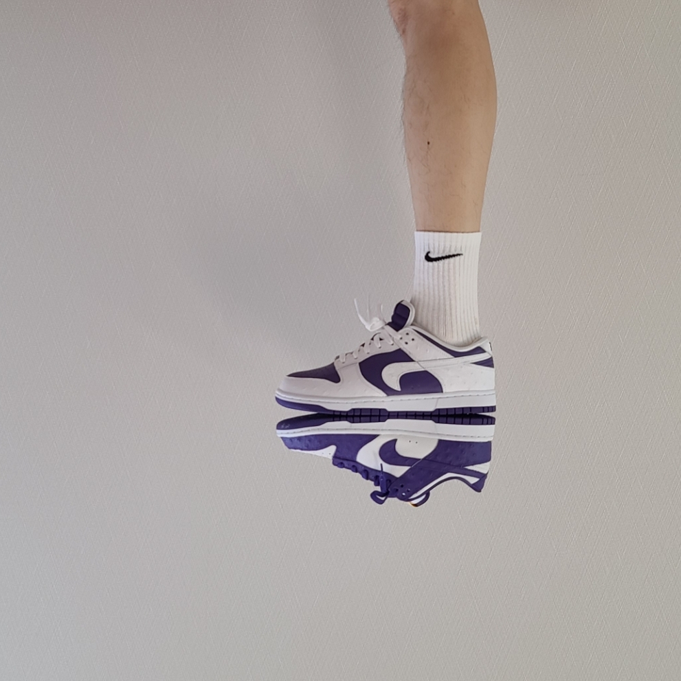 (W) Nike Dunk Low SE Flip 착용 스타일