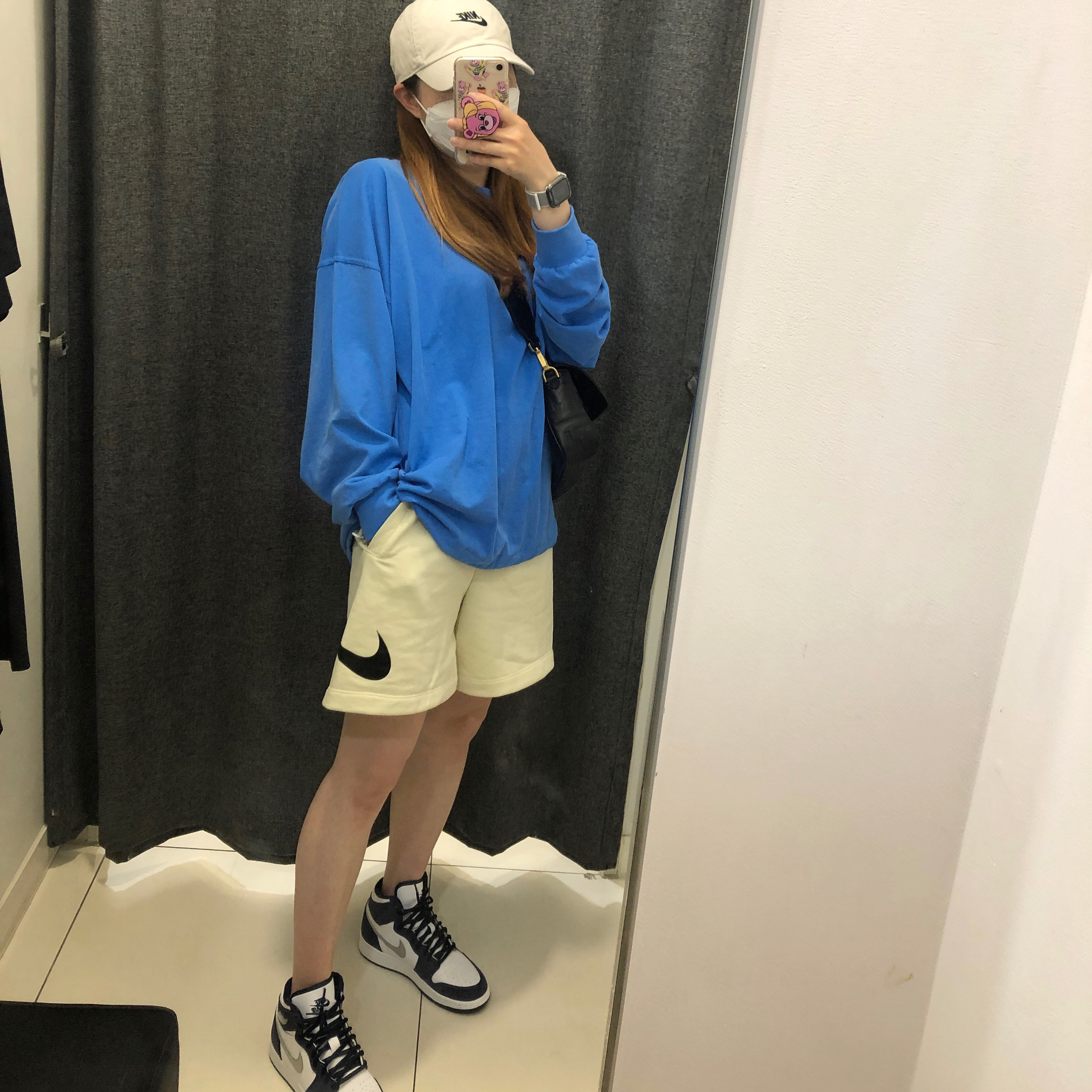 (GS) Jordan 1 Retro High OG CO.JP Midnight Navy, Jordan 1 Retro High OG CO.JP Midnight Navy 착용 스타일