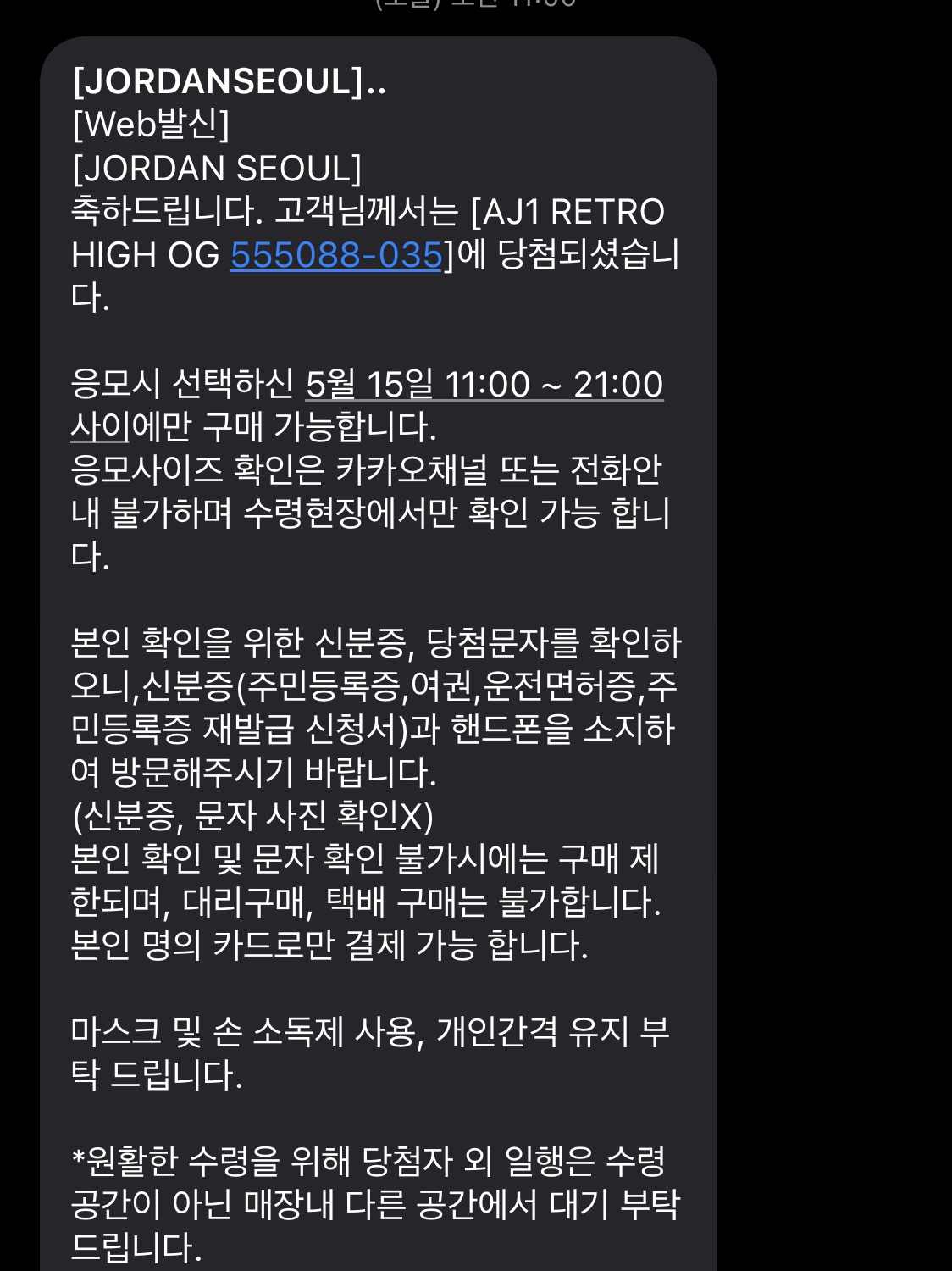 Jordan 1 Retro High OG Shadow 2.0 착용 스타일
