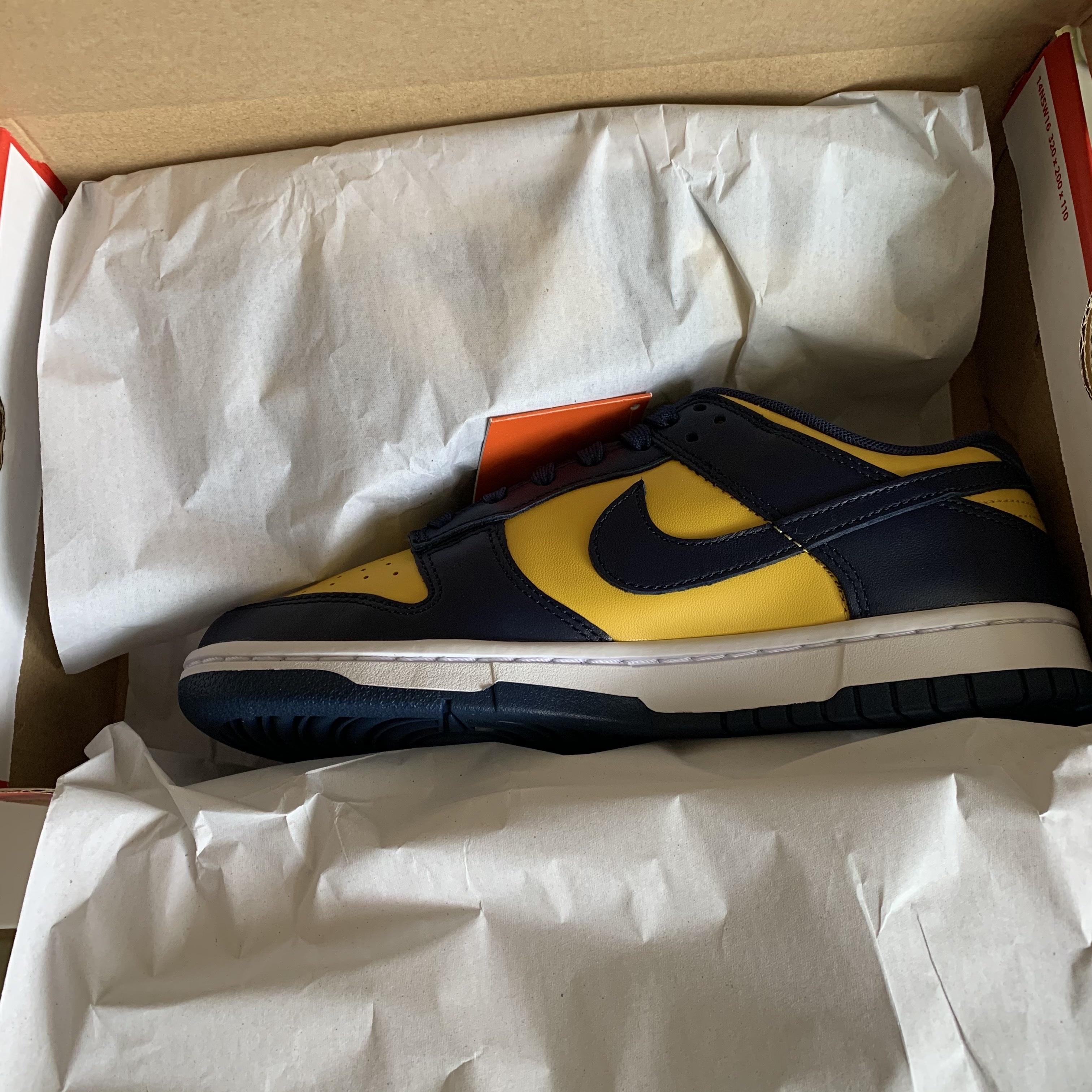 Nike Dunk Low Retro Varsity Maize 착용 스타일