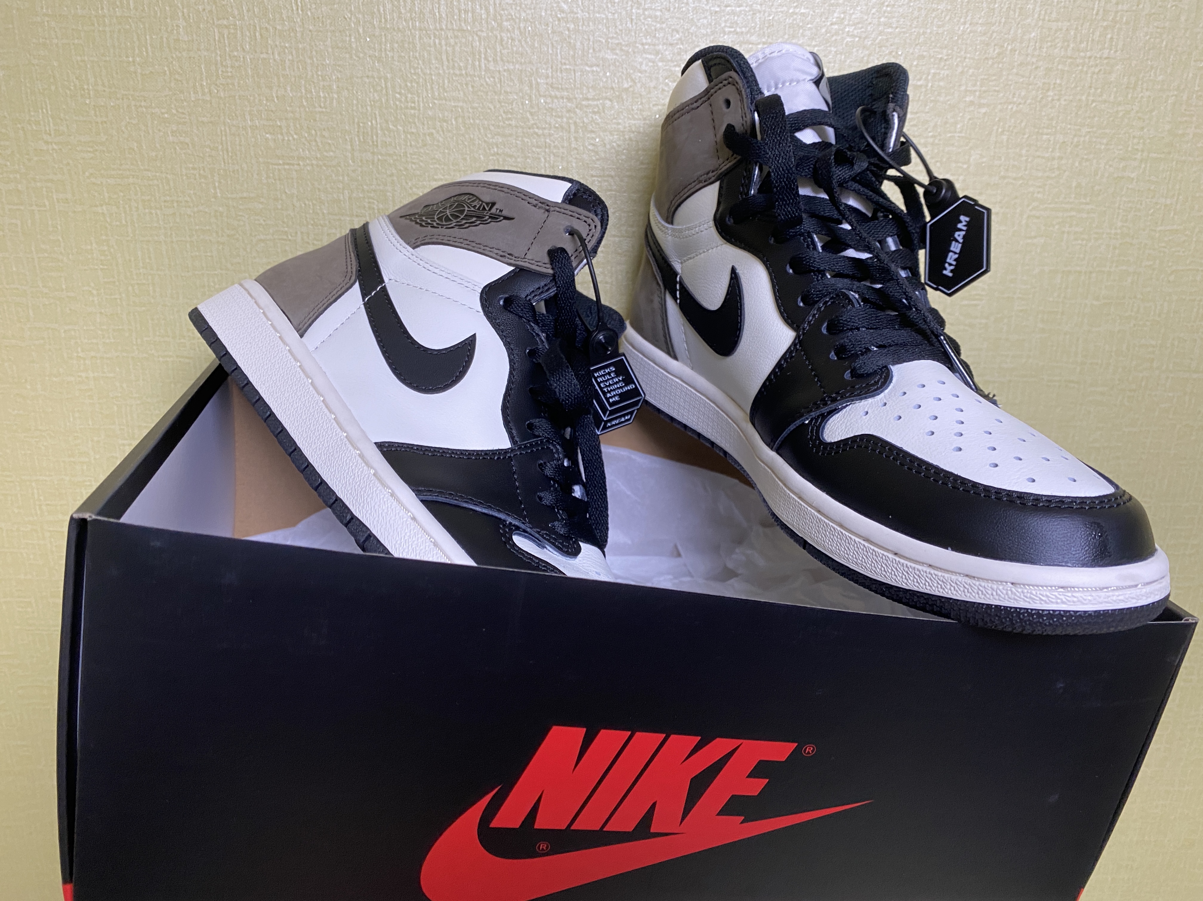 Jordan 1 Retro High OG Black Mocha 착용 스타일