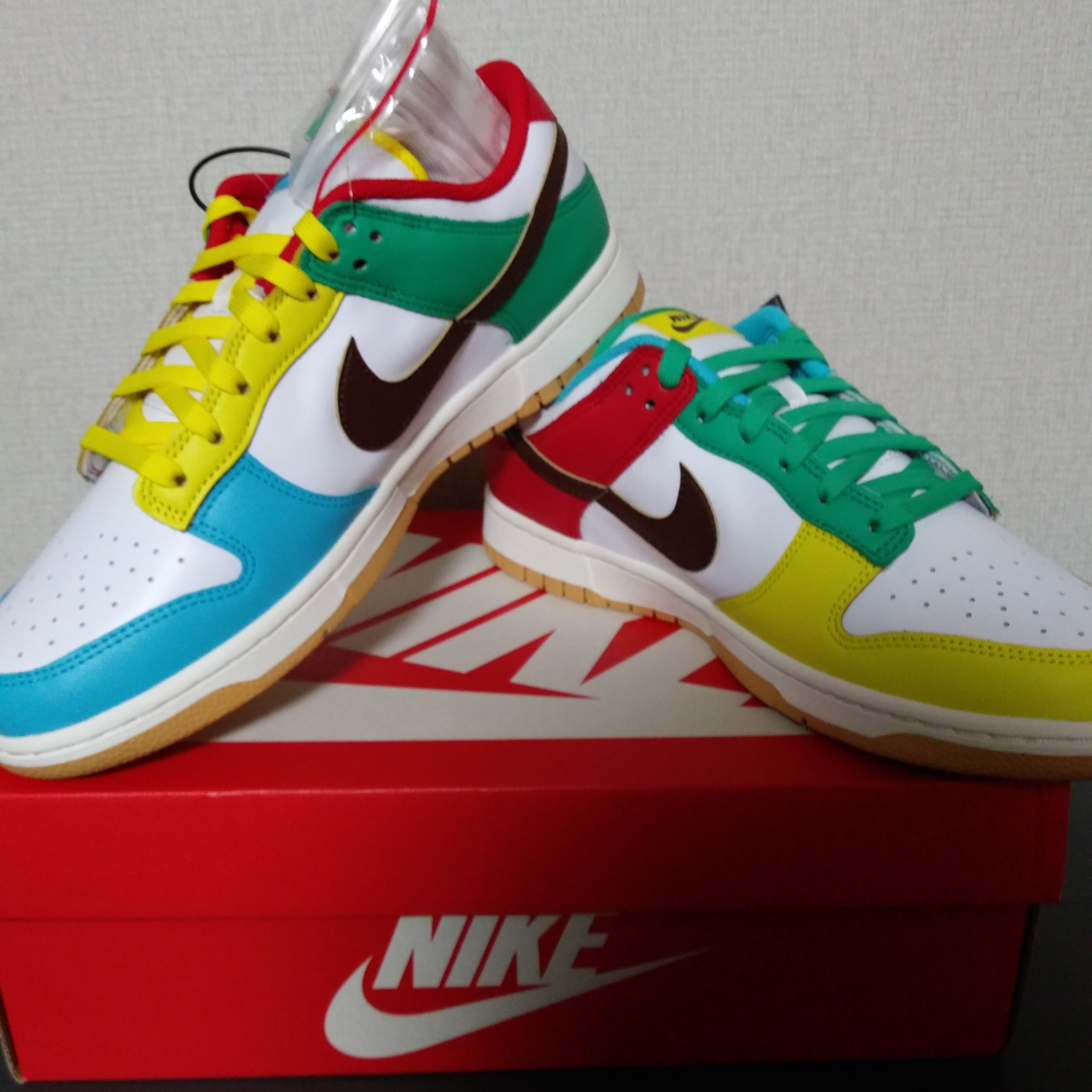 Nike Dunk Low SE Free.99 White 착용 스타일 - 1