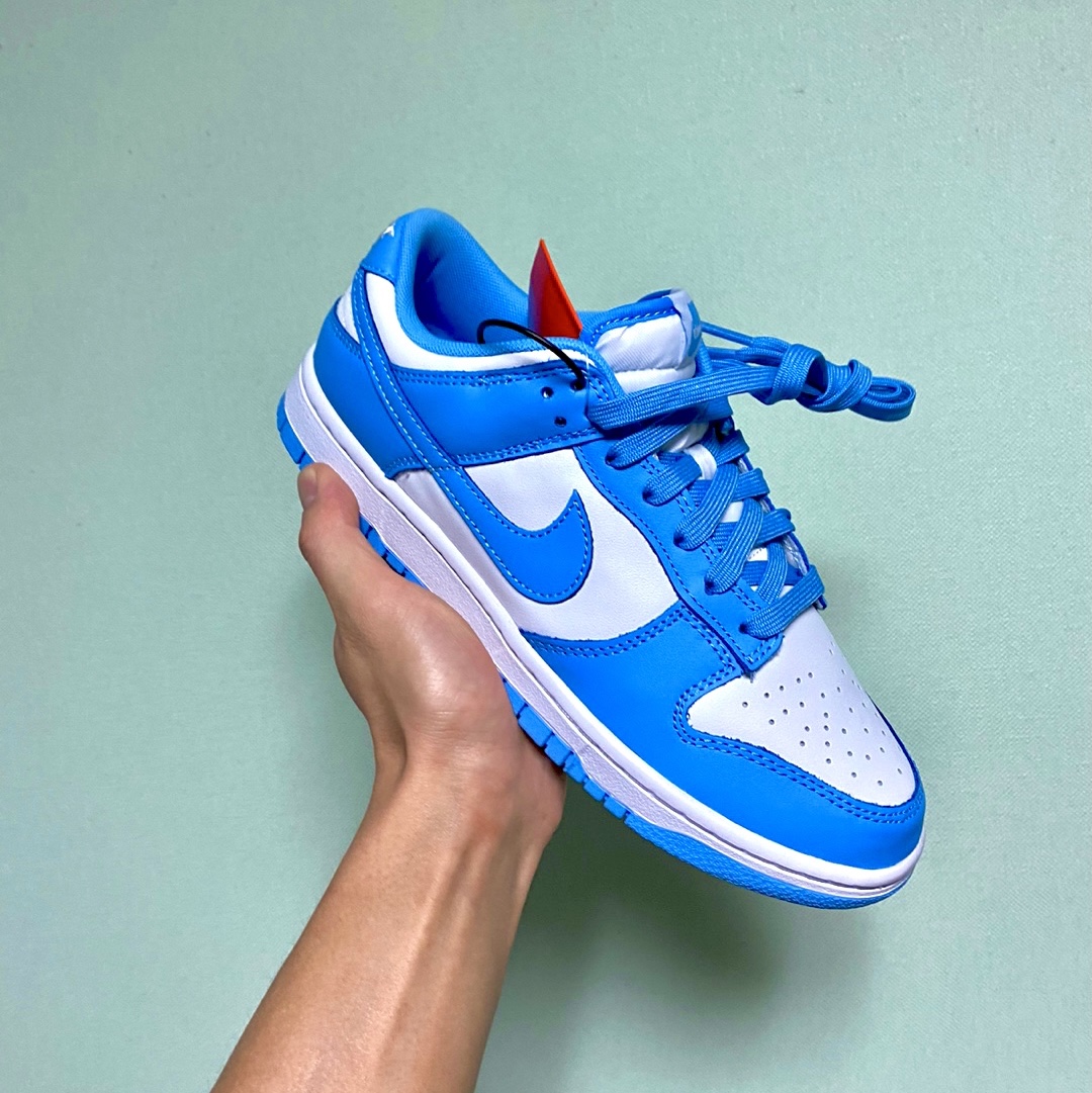 Nike Dunk Low Retro University Blue 착용 스타일