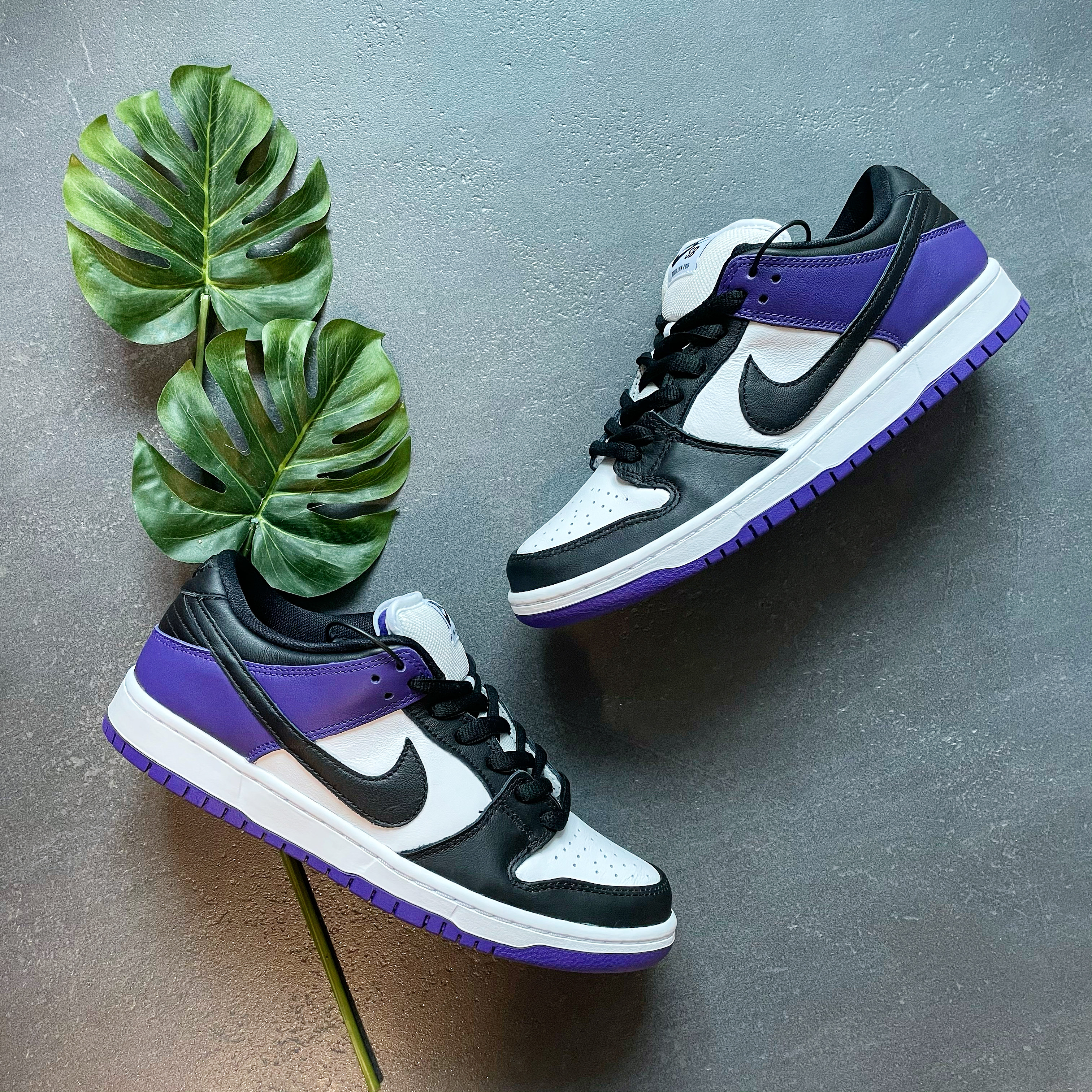 Nike SB Dunk Low Pro Court Purple 착용 스타일