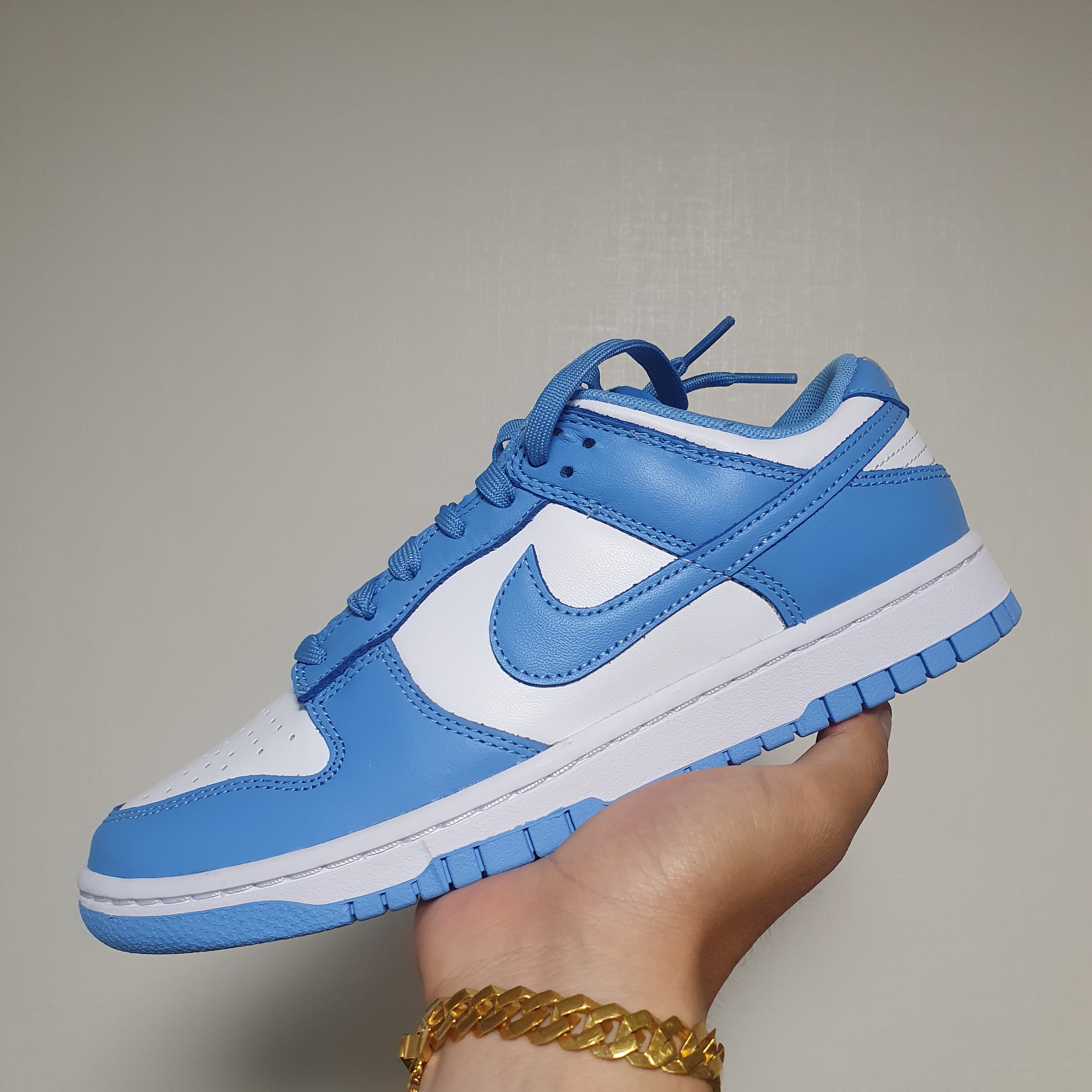 Nike Dunk Low Retro University Blue 착용 스타일