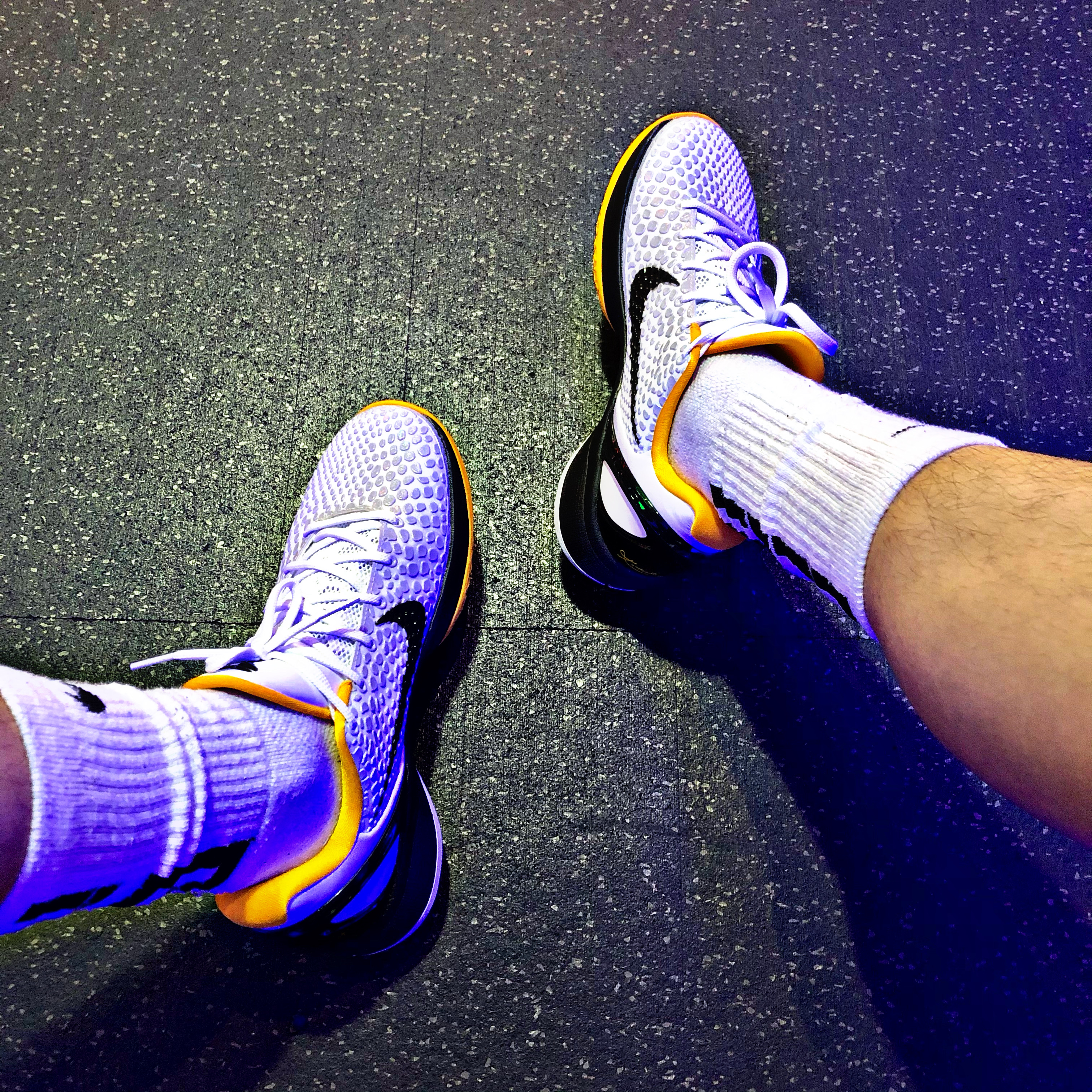 Nike Kobe 6 Protro White Del Sol 착용 스타일