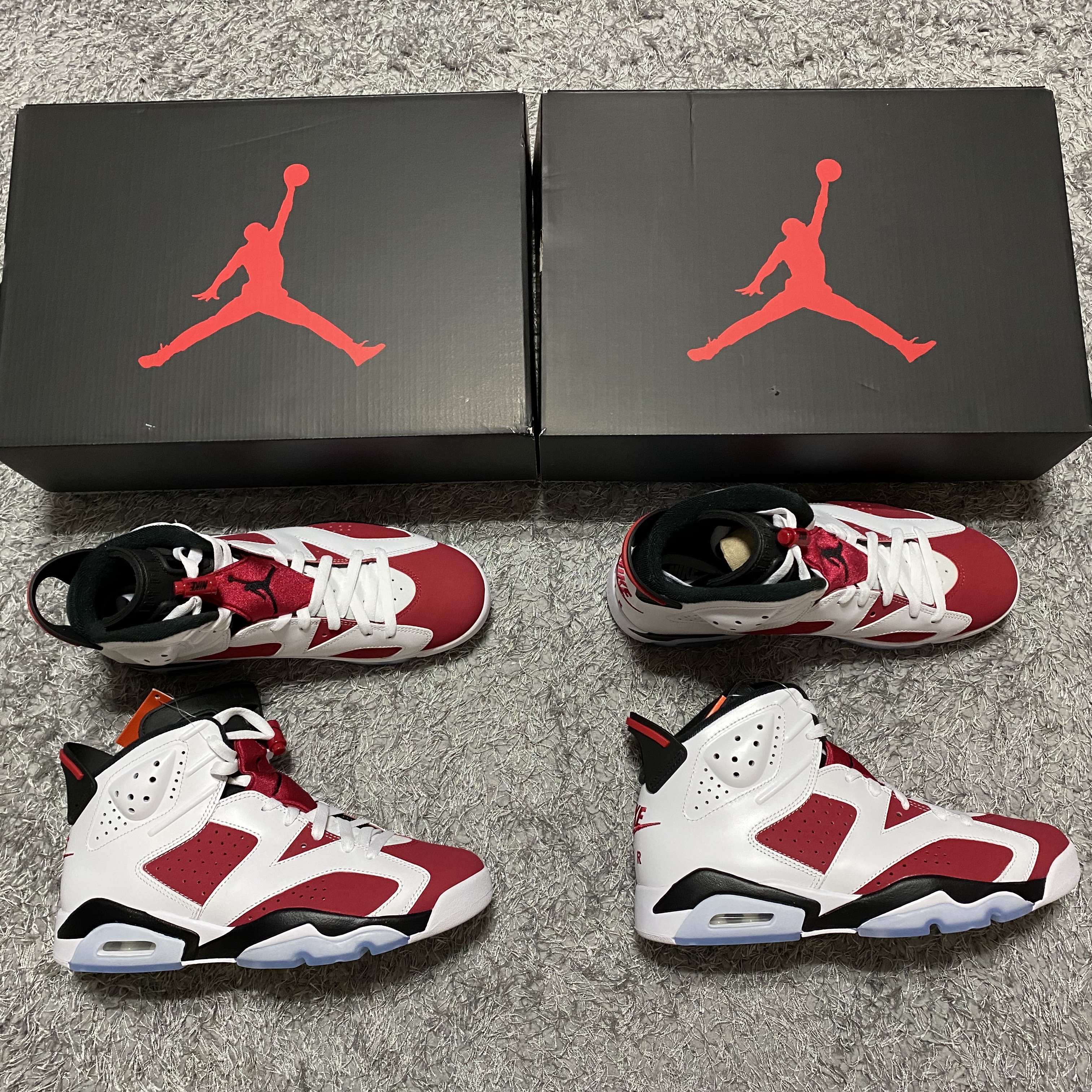 Jordan 6 Retro Carmine 2021 착용 스타일