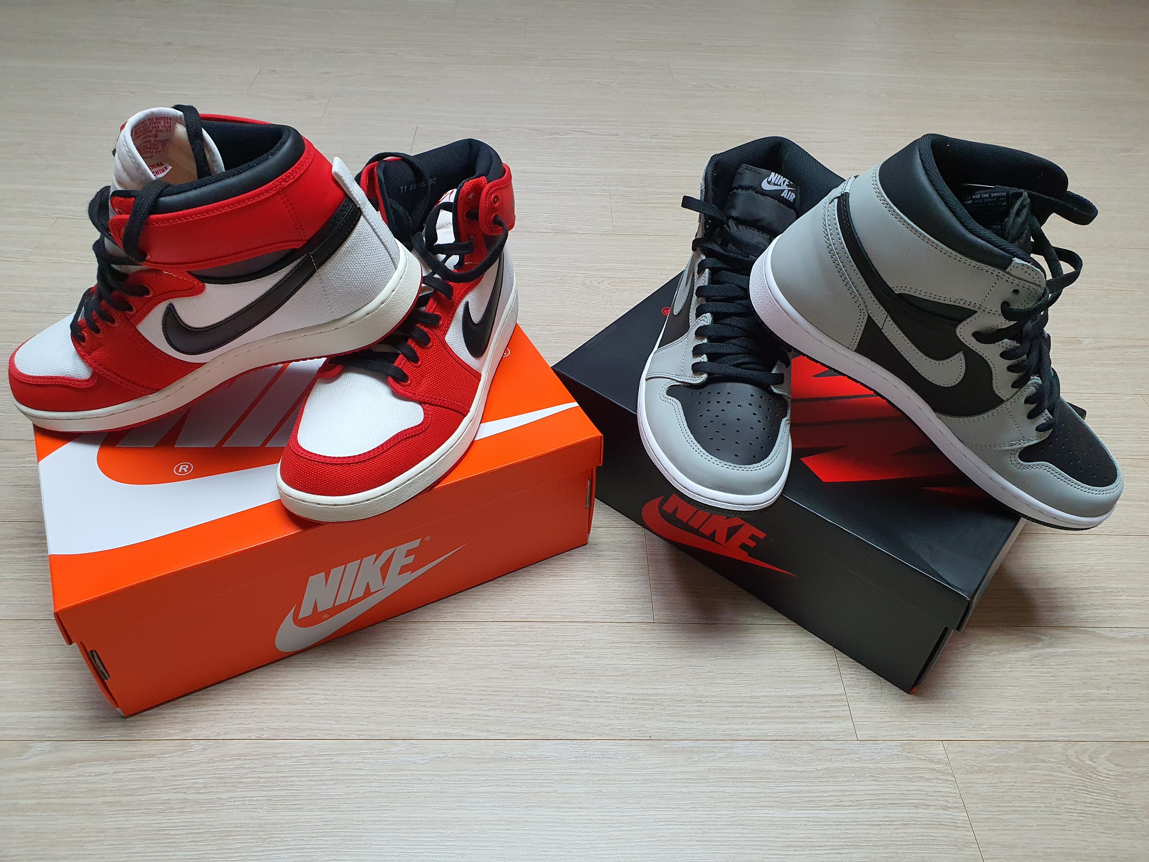 Jordan 1 Retro High OG Shadow 2.0, Jordan 1 KO Chicago 2021 착용 스타일