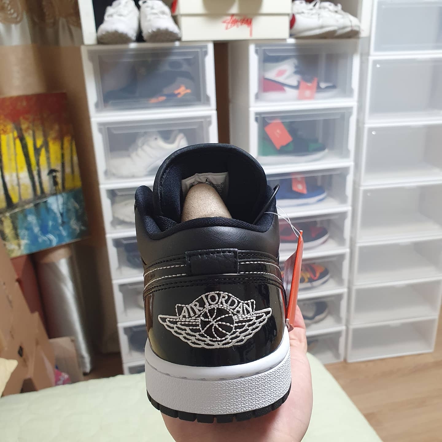 Jordan 1 Low SE ASW Black 착용 스타일 - 5