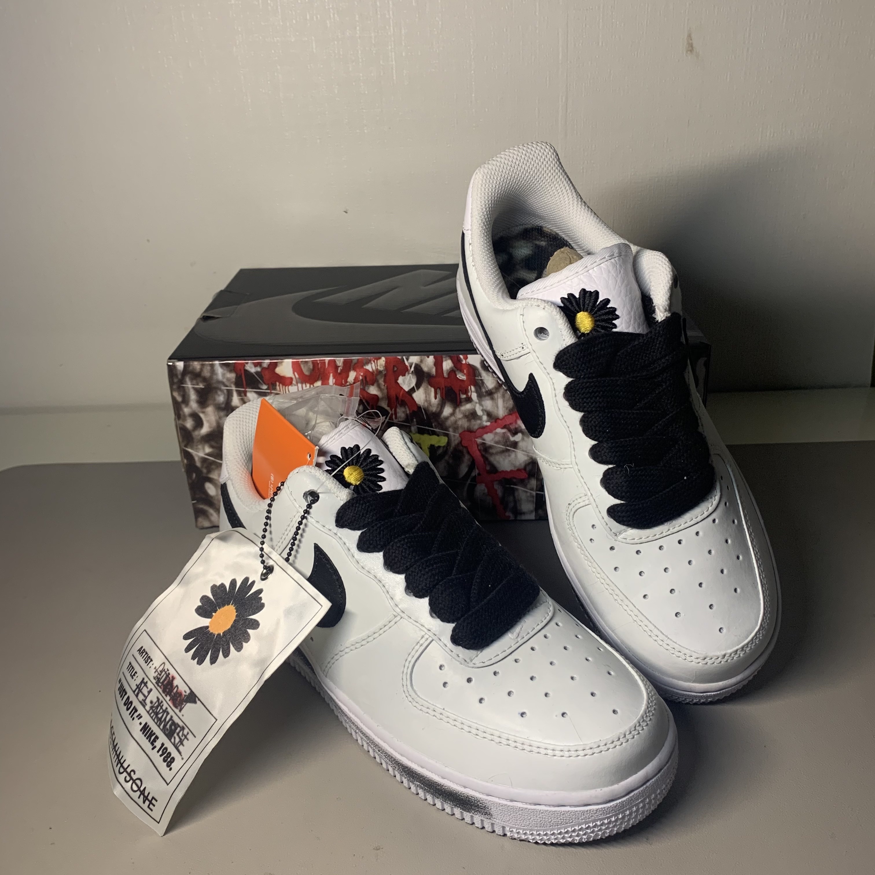 Nike x Peaceminusone Air Force 1 Low Para-Noise 2.0 착용 스타일 - 1