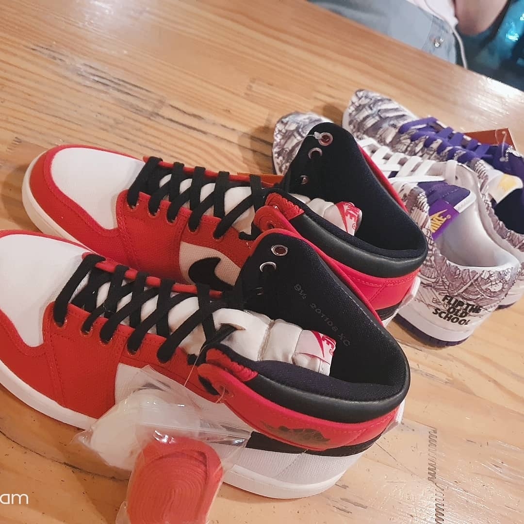 Jordan 1 KO Chicago 2021, (W) Nike Dunk Low SE Flip 착용 스타일 - 2