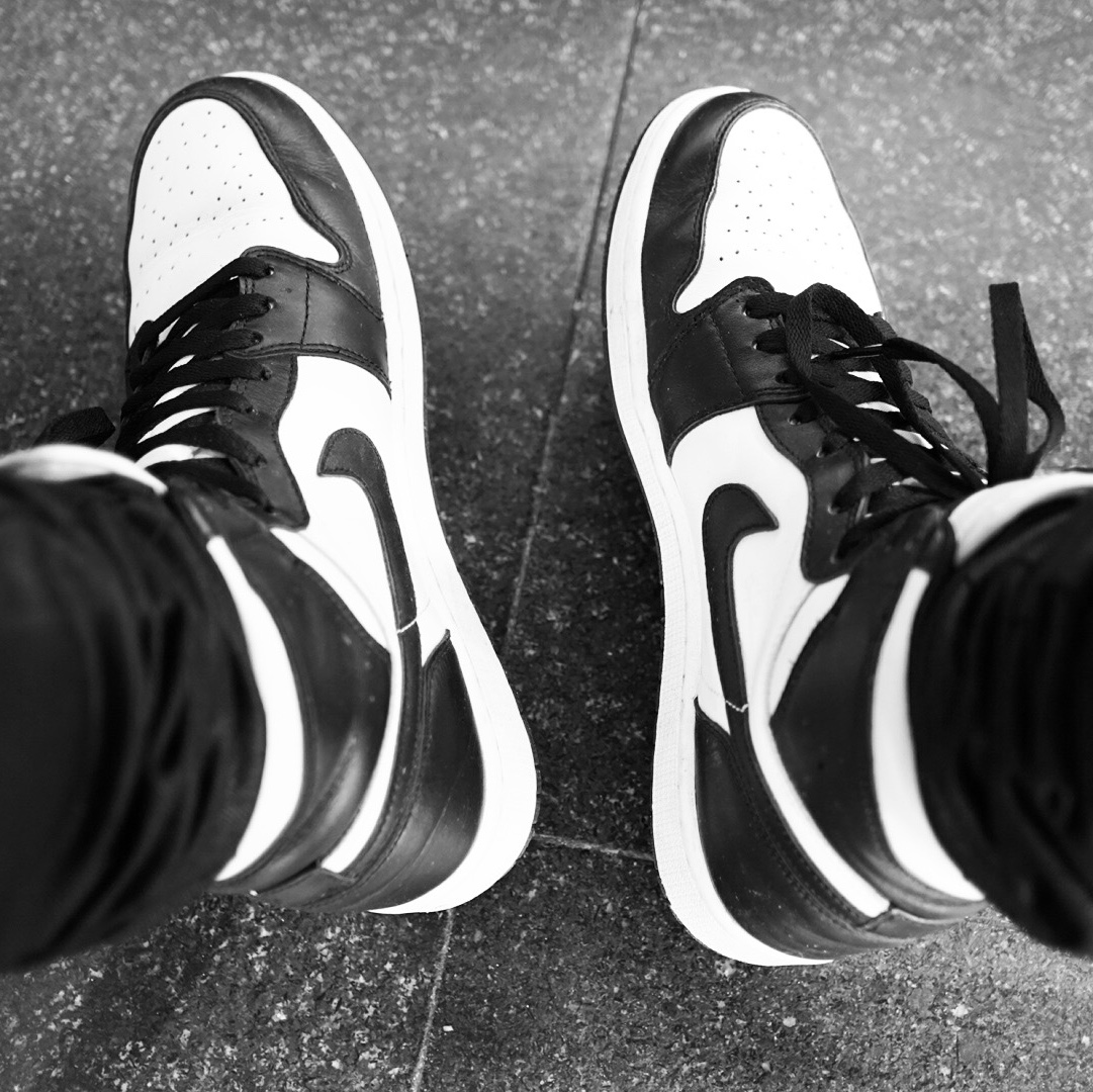 Jordan 1 Retro High OG Black White 2014 착용 스타일